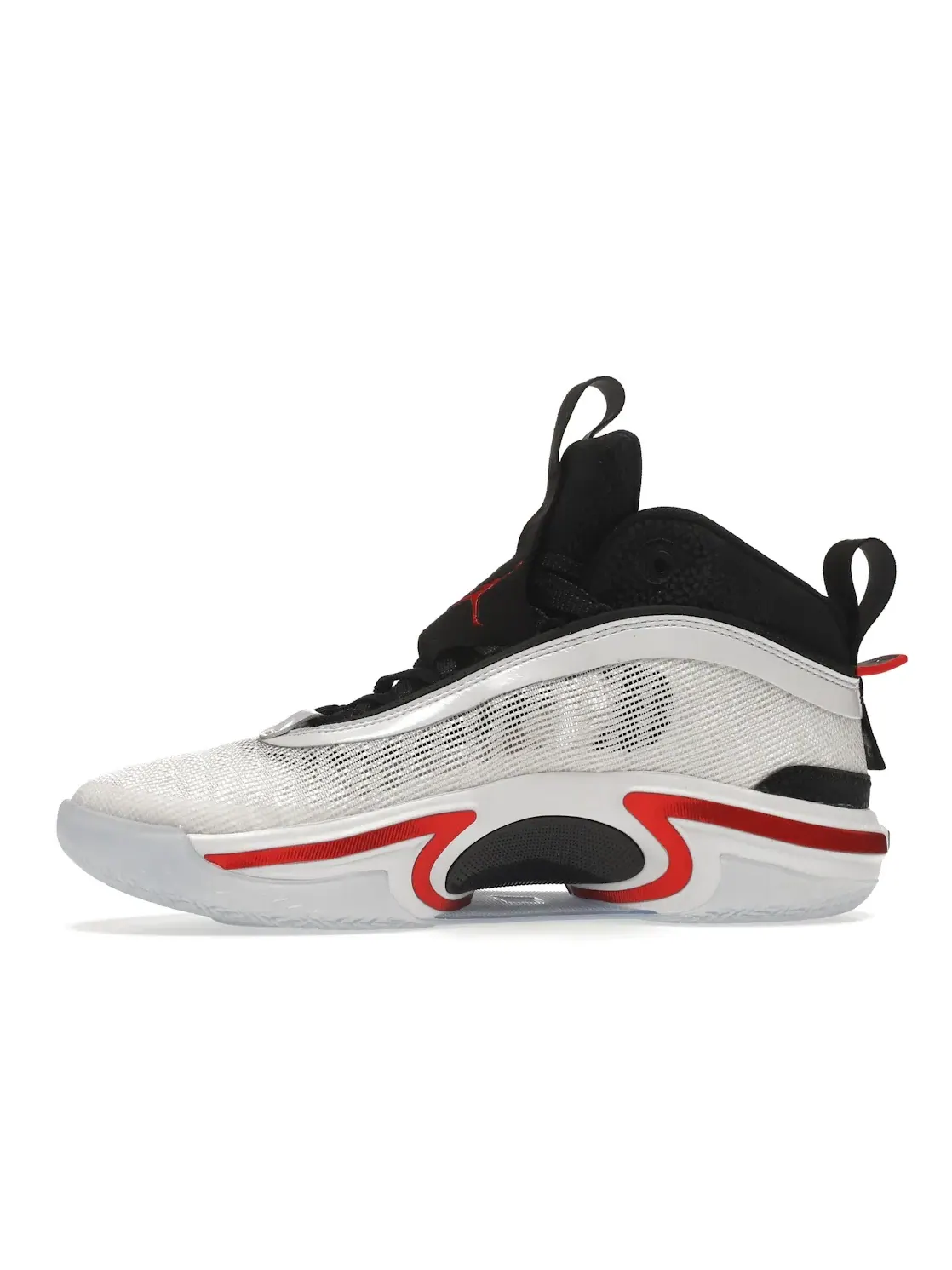 Мужские кроссовки для баскетбола с технологией Zoom Air Jordan 36 Jordan — изображение 3 из 4, белый/черный