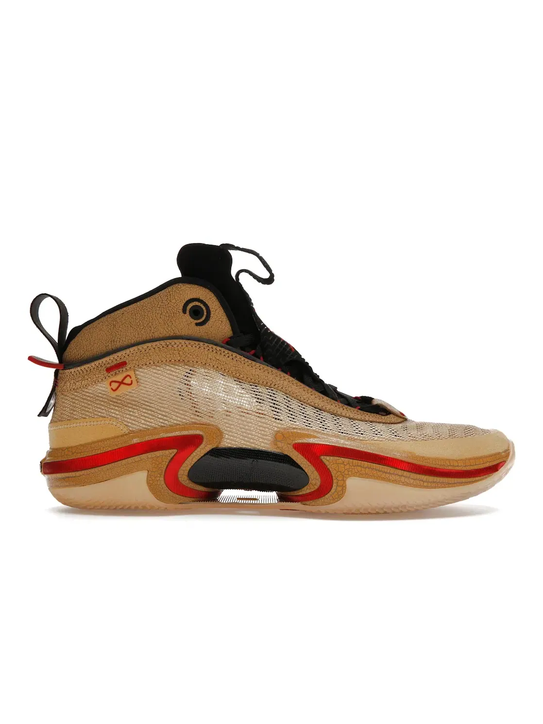 Мужские кроссовки с дизайном Jordan 36 Jordan — изображение 1 из 4, красный-черный