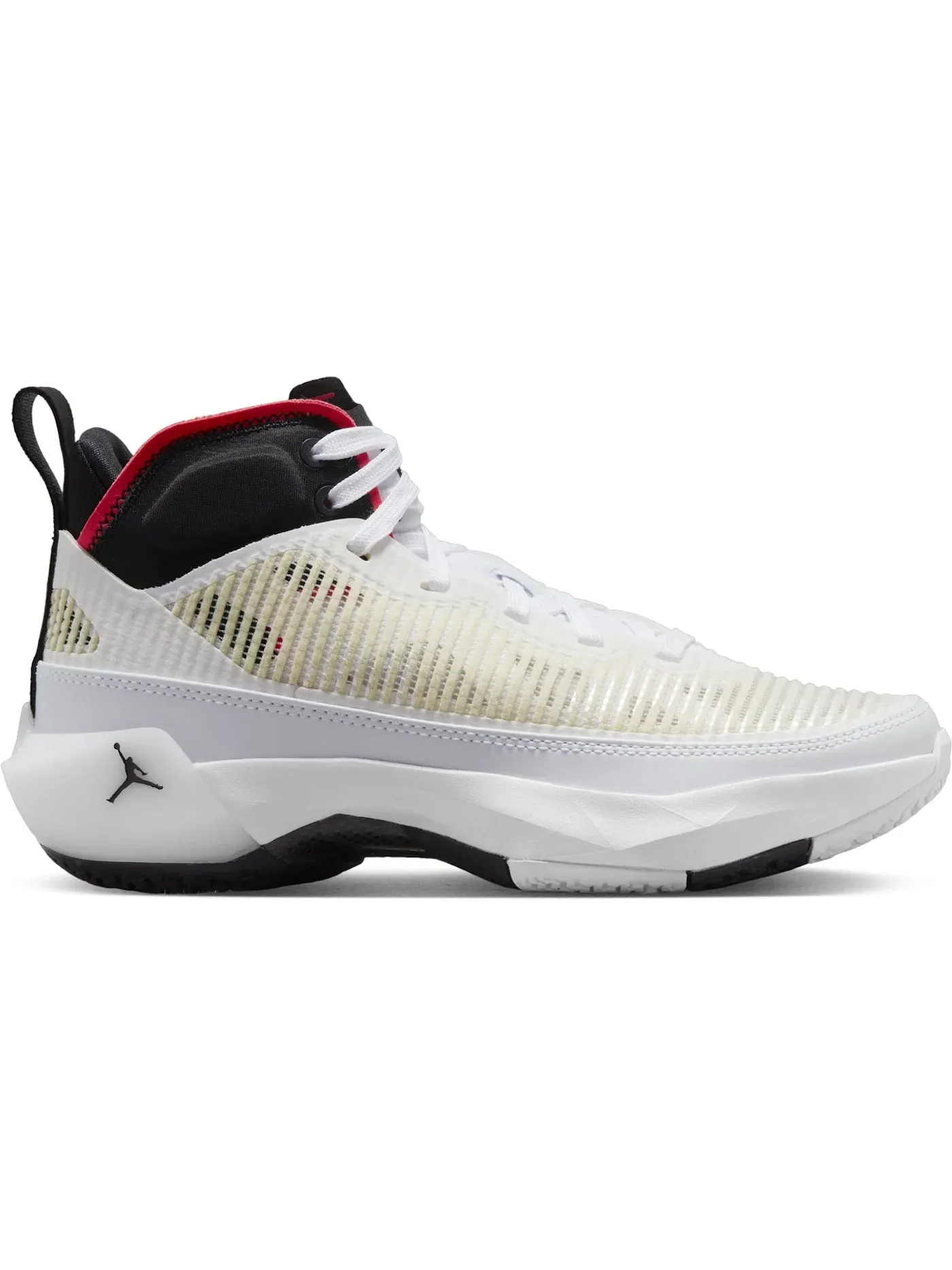 Детские кроссовки для мальчиков с шнуровкой Jordan 37 Jordan — изображение 1 из 1, белый красный черный
