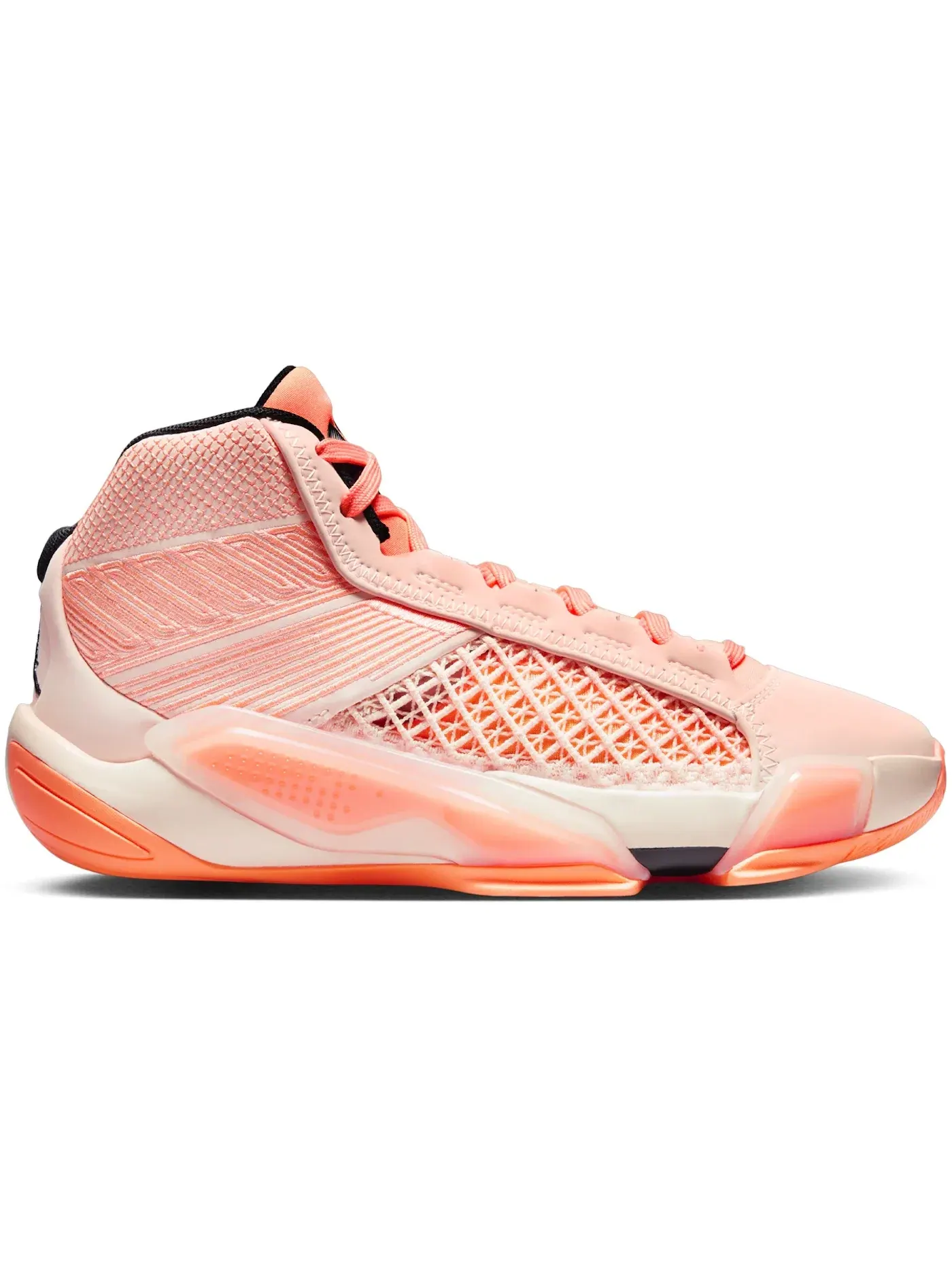 Детские кроссовки для баскетбола без шнурков Jordan 38 Jordan — изображение 1 из 1, оранжевый/черный