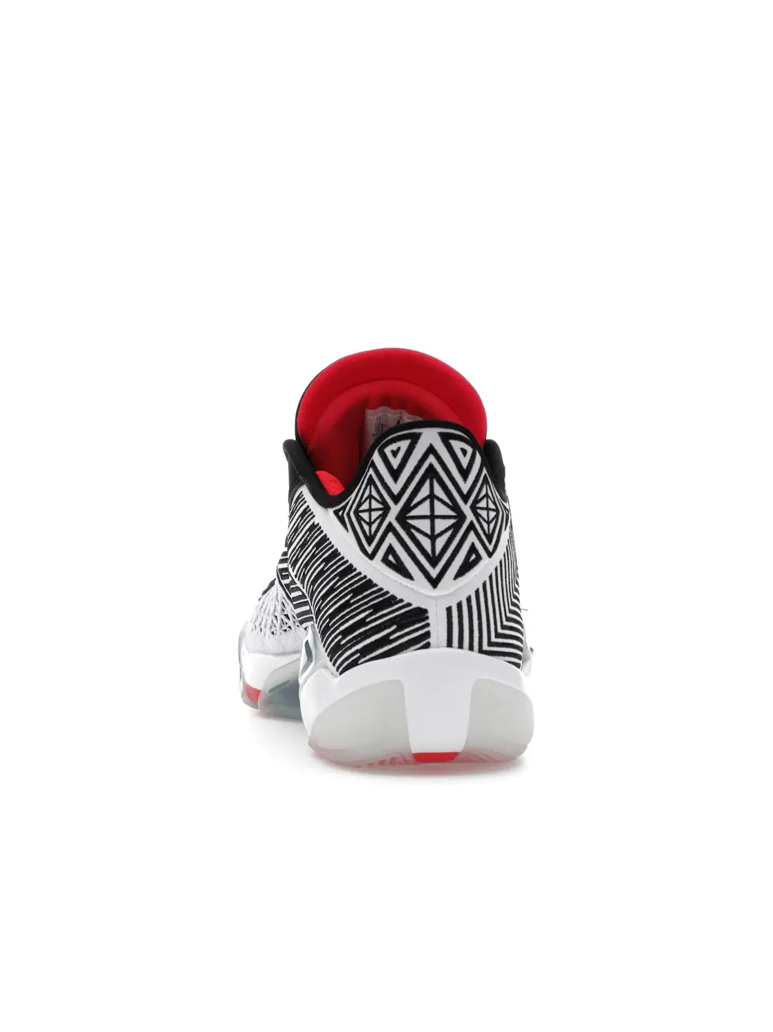Мужские кроссовки для баскетбола с прозрачной подошвой Jordan 38 Low Jordan — изображение 4 из 4, белый/черный/красный