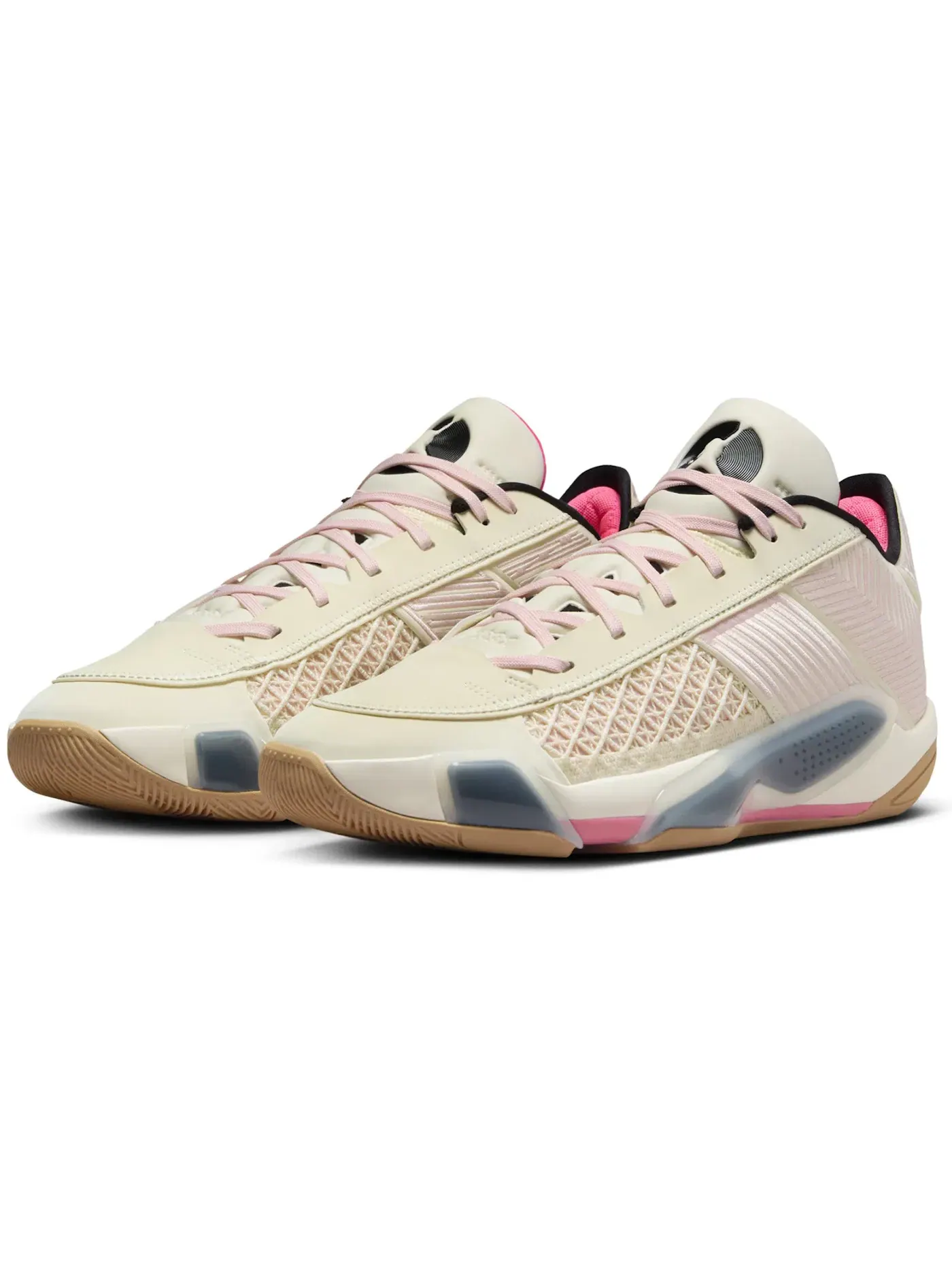 Мужские кроссовки для бега Jordan 38 Low PF — изображение 2 из 5, черный//розовый