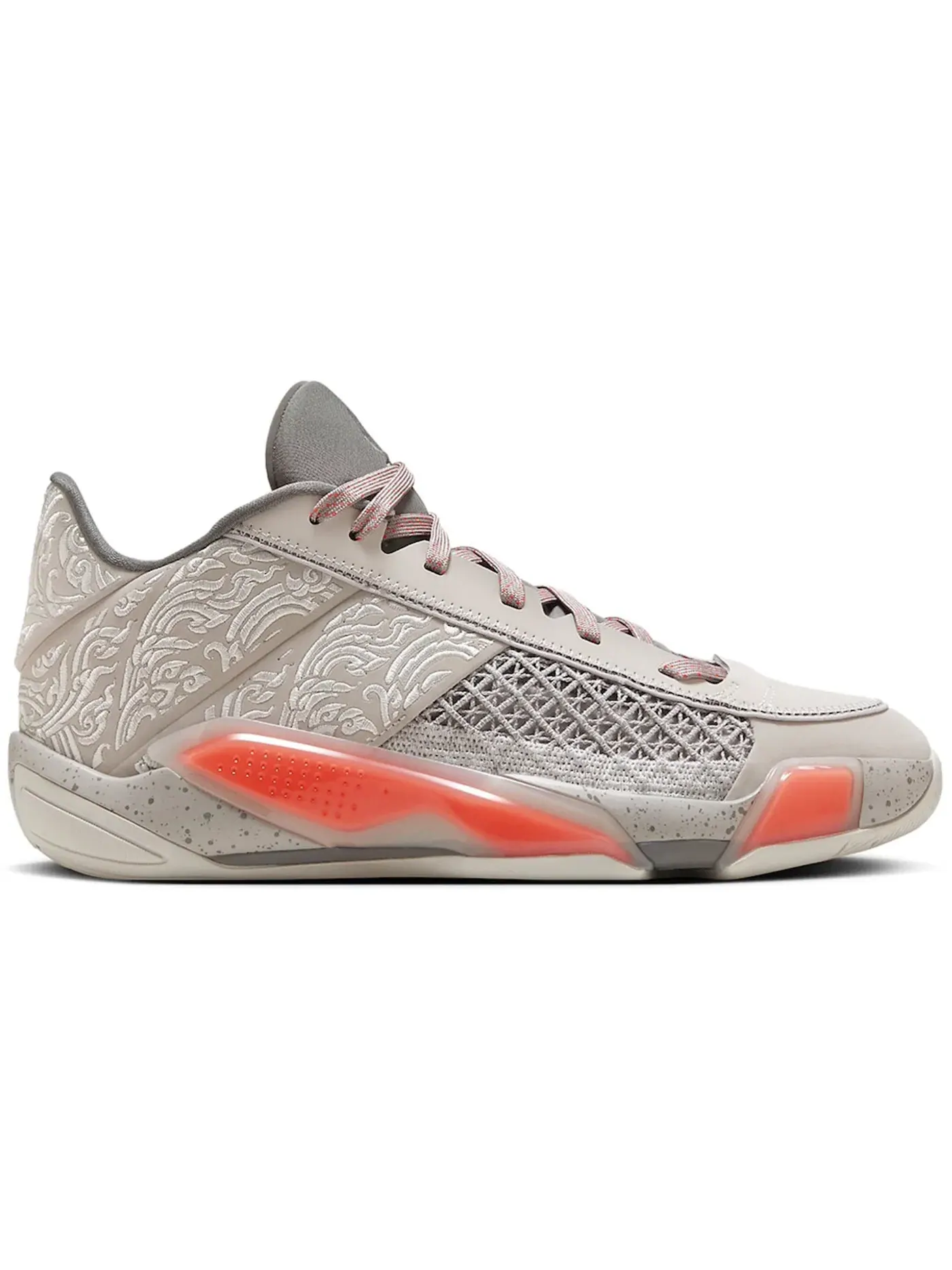 Мужские баскетбольные кроссовки с низким силуэтом Jordan 38 Low от Jordan — изображение 1 из 1, серый//бежевый/серый