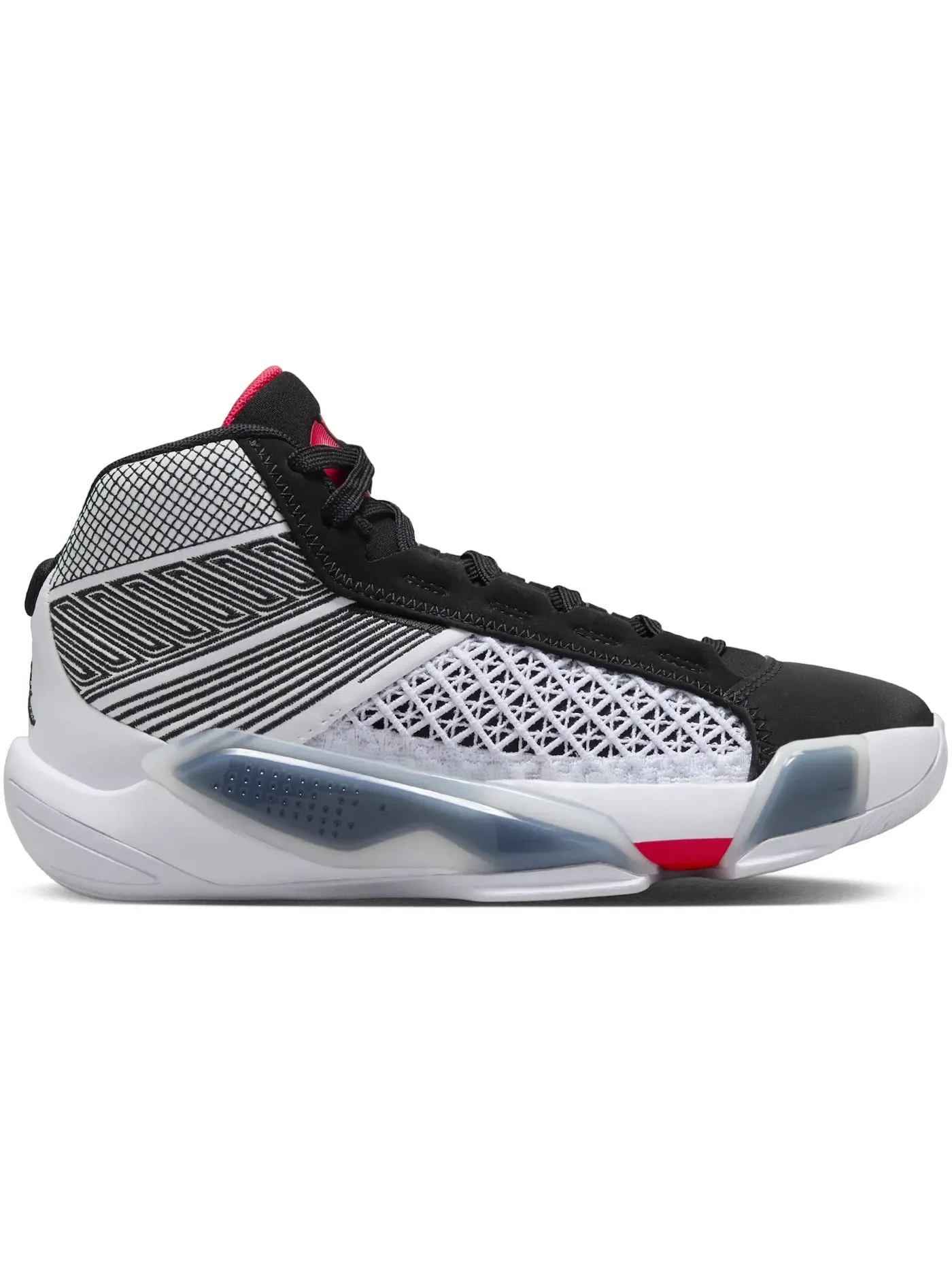 Детские кроссовки для мальчиков баскетбольные Jordan 38 Jordan — изображение 1 из 1, белый/черный/красный