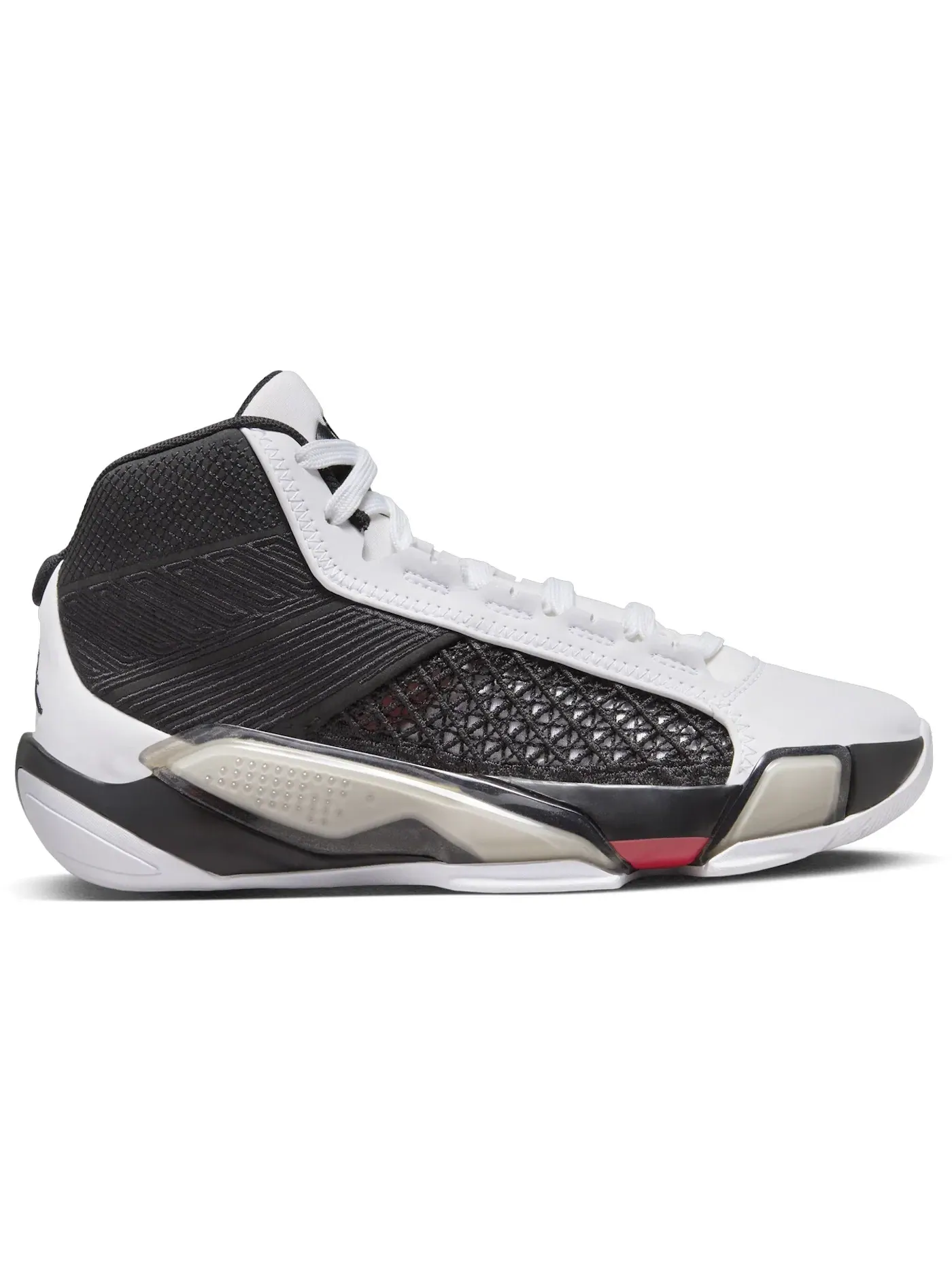 Детские кроссовки для мальчиков баскетбольные Jordan 38 Jordan — изображение 1 из 1, белый красный черный