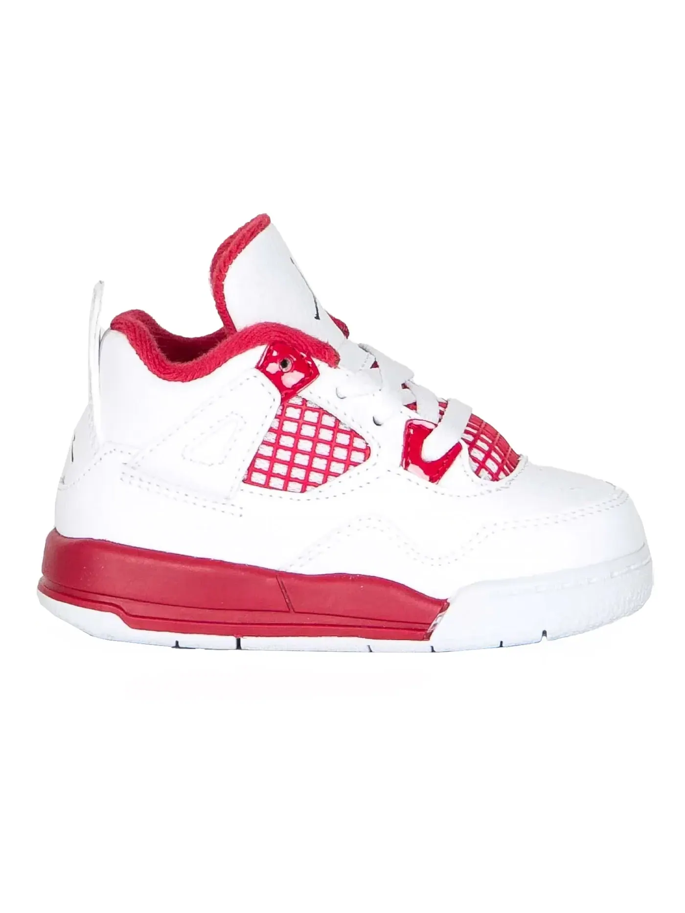 Детские кроссовки Lifestyle Jordan 4 Retro Jordan — изображение 1 из 1, белый/черный/красный