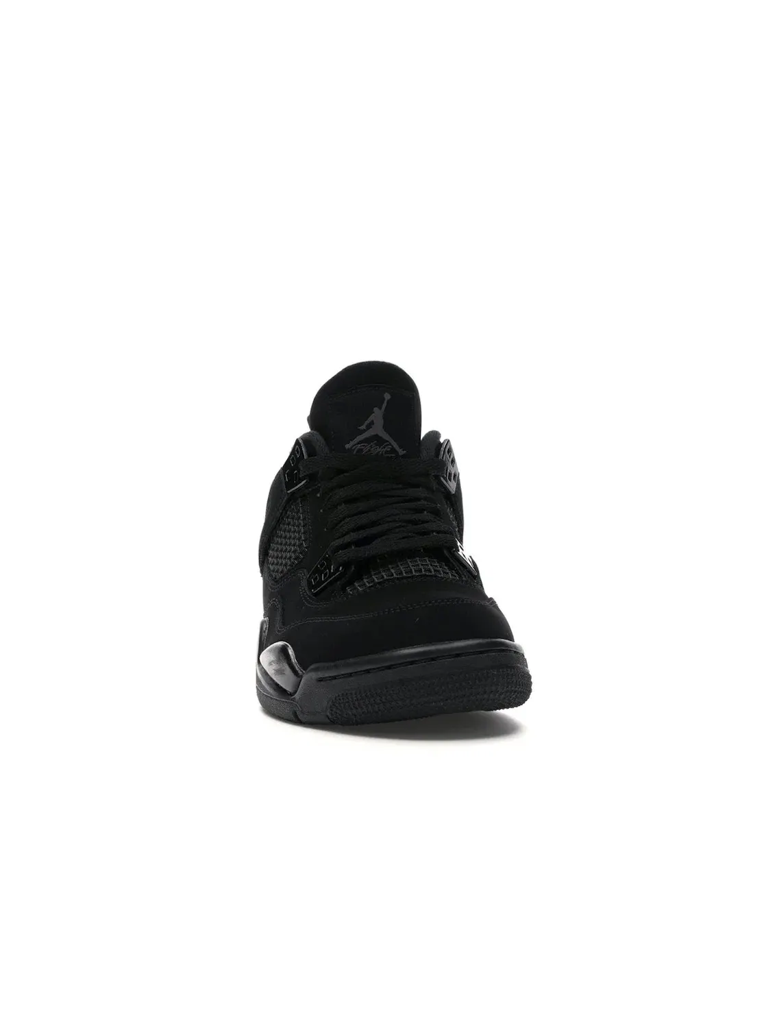 Детские кроссовки с верхом из нубука и сетки Jordan 4 Retro Black Cat — изображение 2 из 4