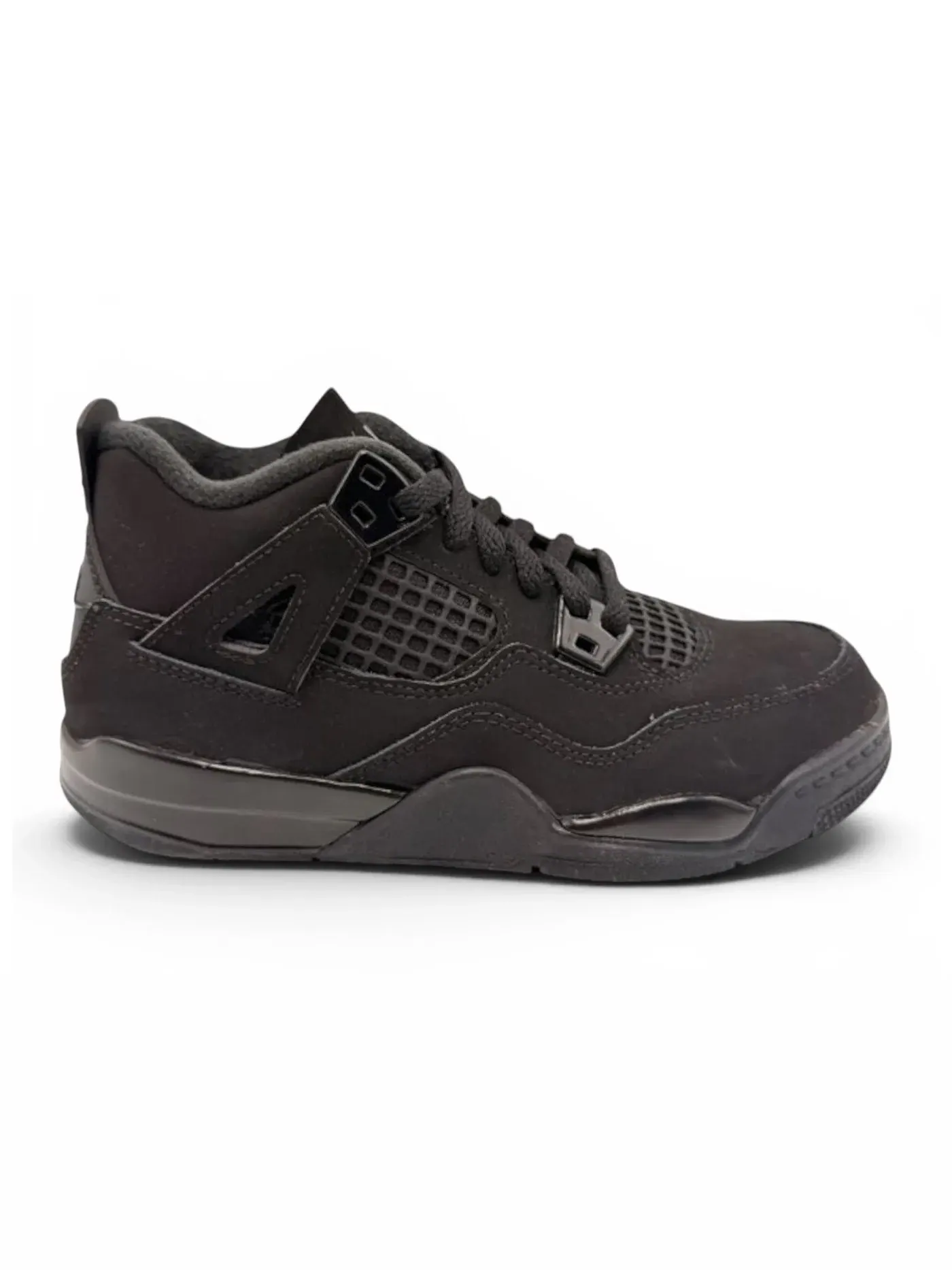 Детские кроссовки Lifestyle Jordan 4 Retro Black/Cat Black/Light Graphite — изображение 1 из 1
