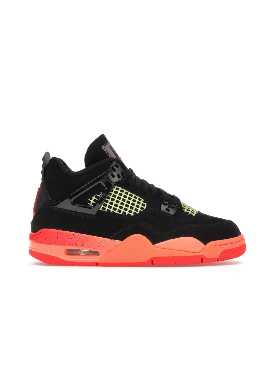 Детские кроссовки Lifestyle с кроссовками Jordan 4 Retro Jordan — изображение 1 из 4, черный//яркий//белый