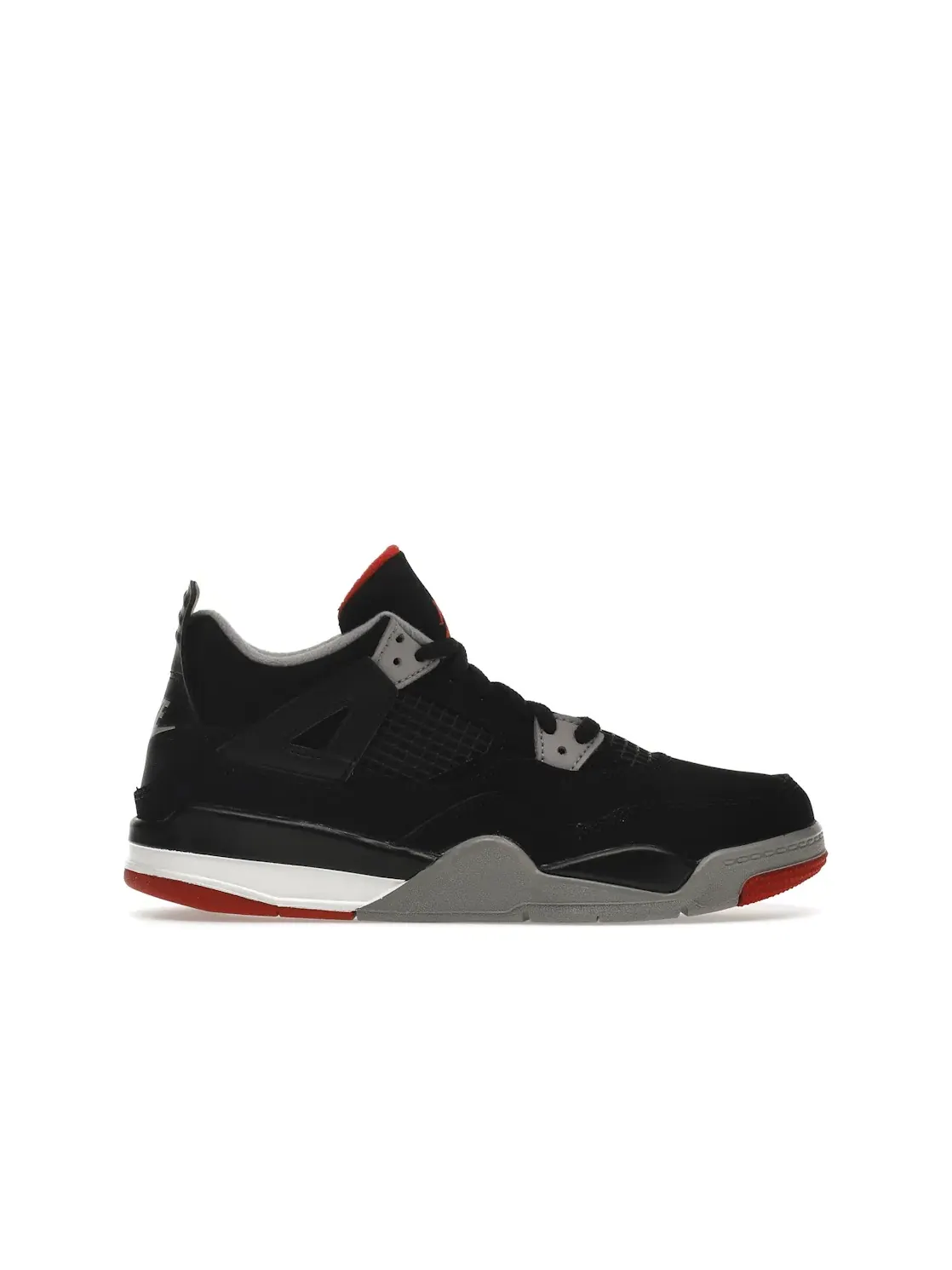 Детские кроссовки для мальчиков с верхом из кожи и сетки Jordan 4 Retro — изображение 1 из 4