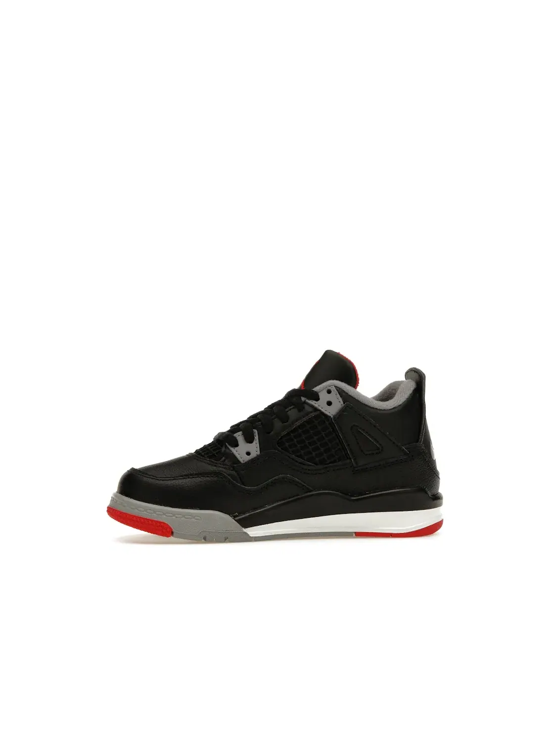 Детские кроссовки с кожаным верхом Jordan 4 Retro Bred Reimagined Jordan — изображение 3 из 4