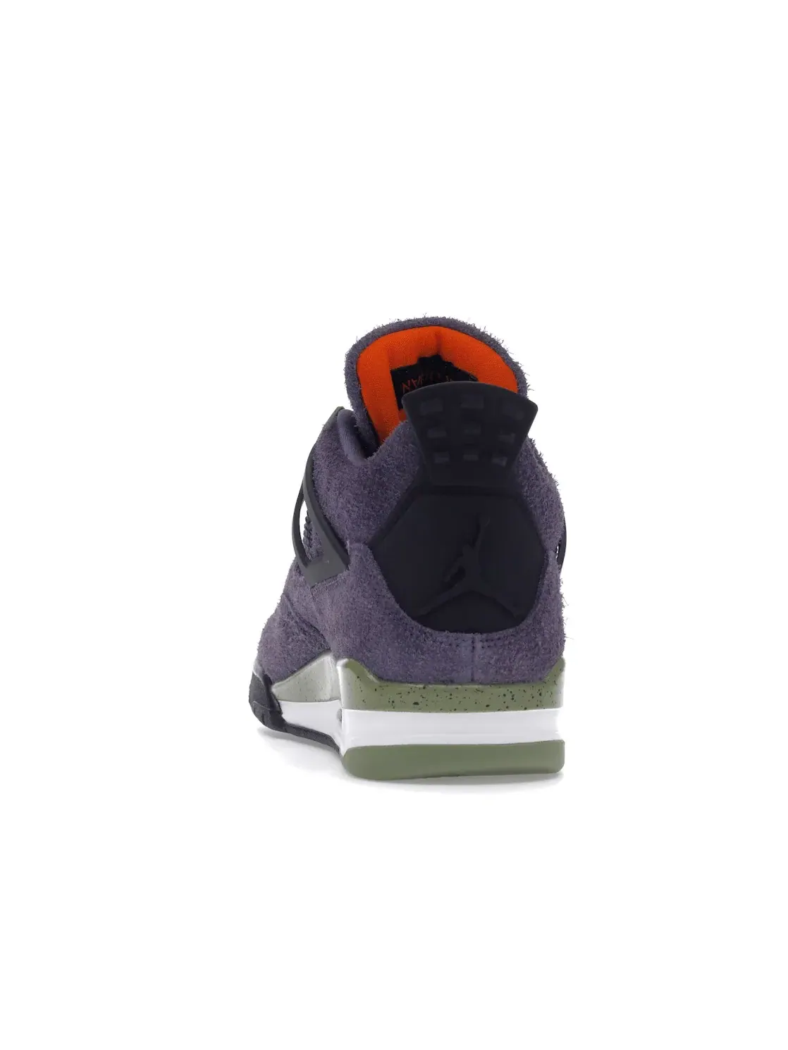 Женские кроссовки с замшевым верхом Jordan 4 Retro Canyon Purple — изображение 4 из 4, фиолетовый///оранжевый