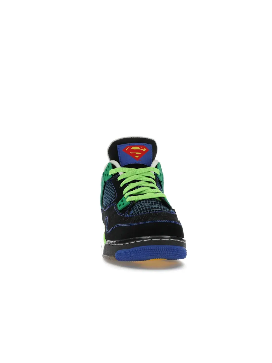 Детские кроссовки Lifestyle Jordan 4 Retro Doernbecher Jordan — изображение 2 из 4, черный/-зеленый-белый
