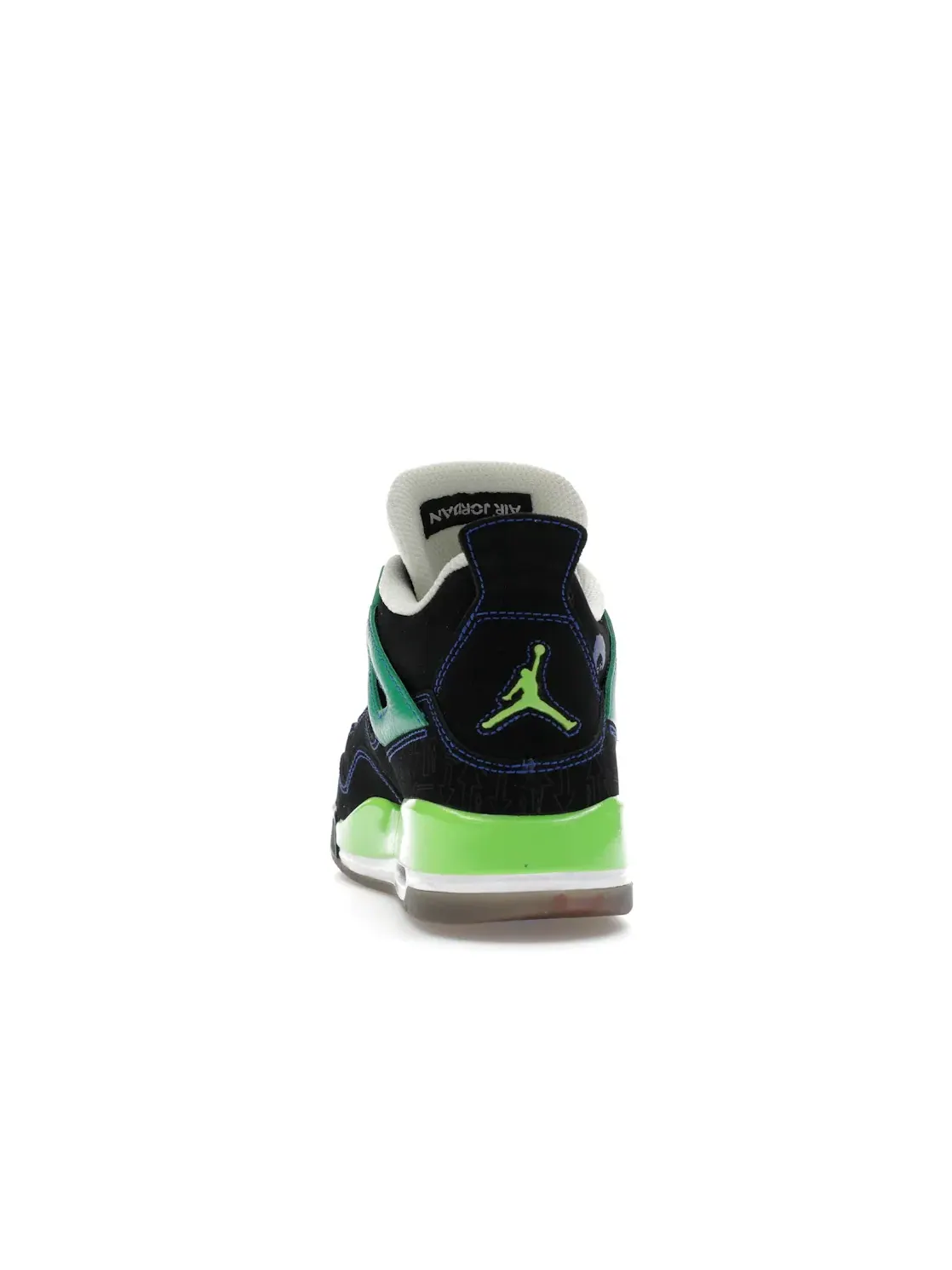 Детские кроссовки Lifestyle Jordan 4 Retro Doernbecher Jordan — изображение 4 из 4, черный/-зеленый-белый