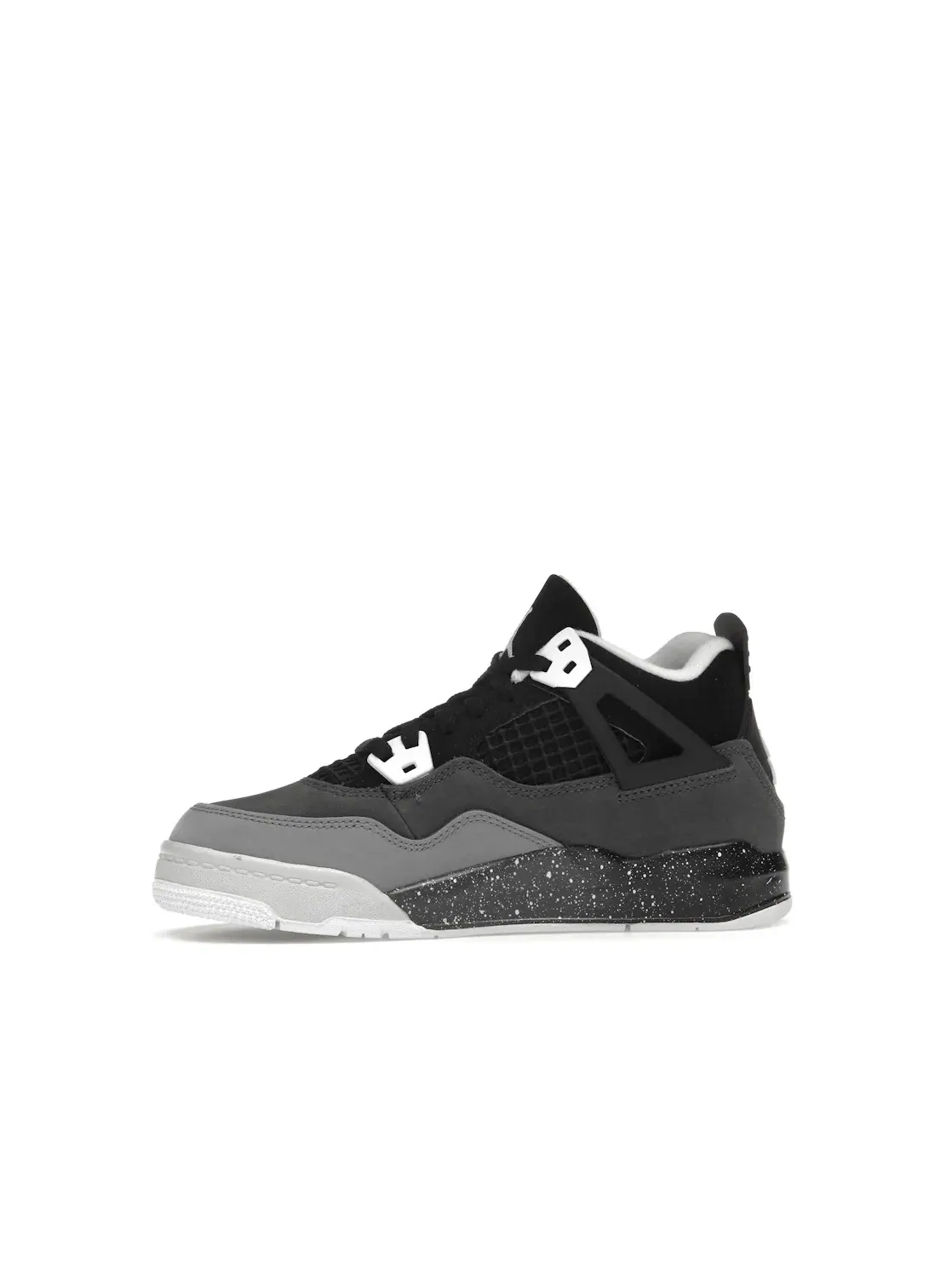 Детские кроссовки для мальчиков высокие с принтом Jordan 4 Retro Fear — изображение 3 из 4