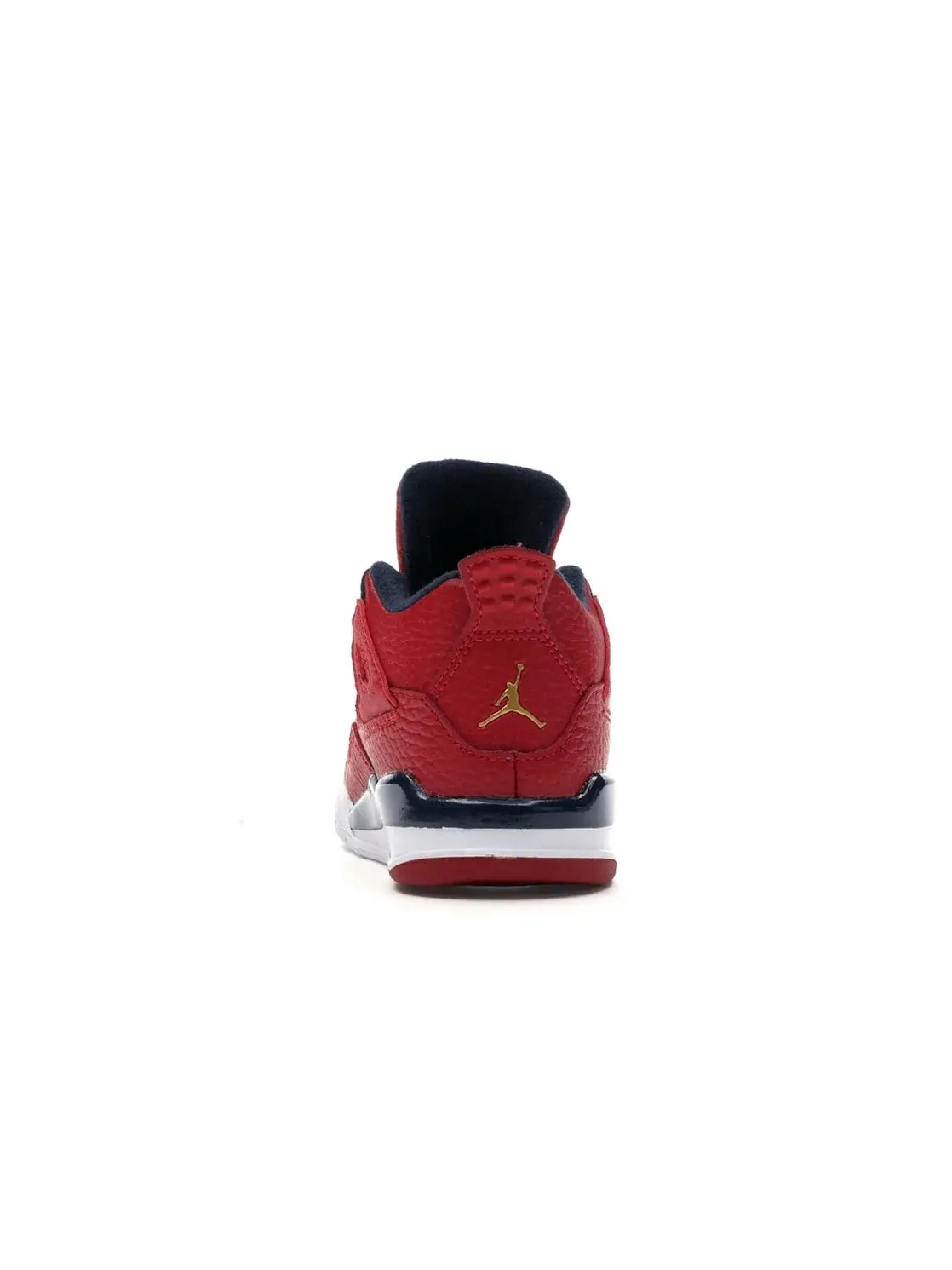 Детские кроссовки Lifestyle Jordan 4 Retro Jordan Gym Red/Obsidian/White/Metallic Gold — изображение 4 из 4