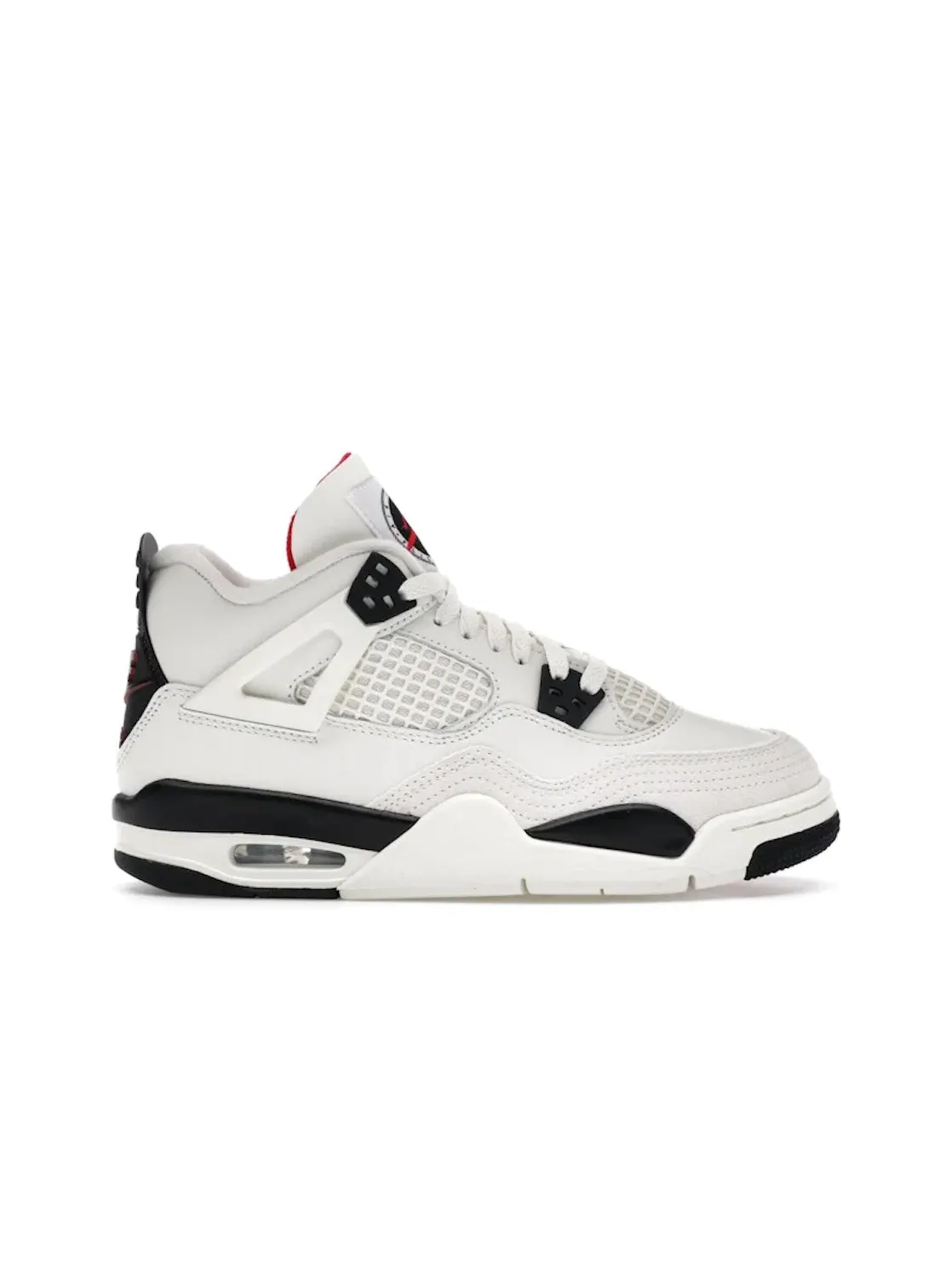 Детские кроссовки с классическим дизайном Jordan 4 Retro Jordan — изображение 1 из 4, черный/красный