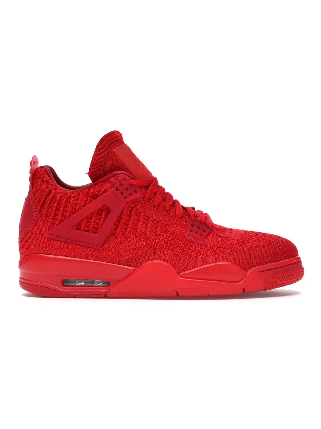 Мужские кроссовки с верхом из Flyknit Jordan 4 Retro Flyknit Jordan — изображение 1 из 4, красный/черный-красный