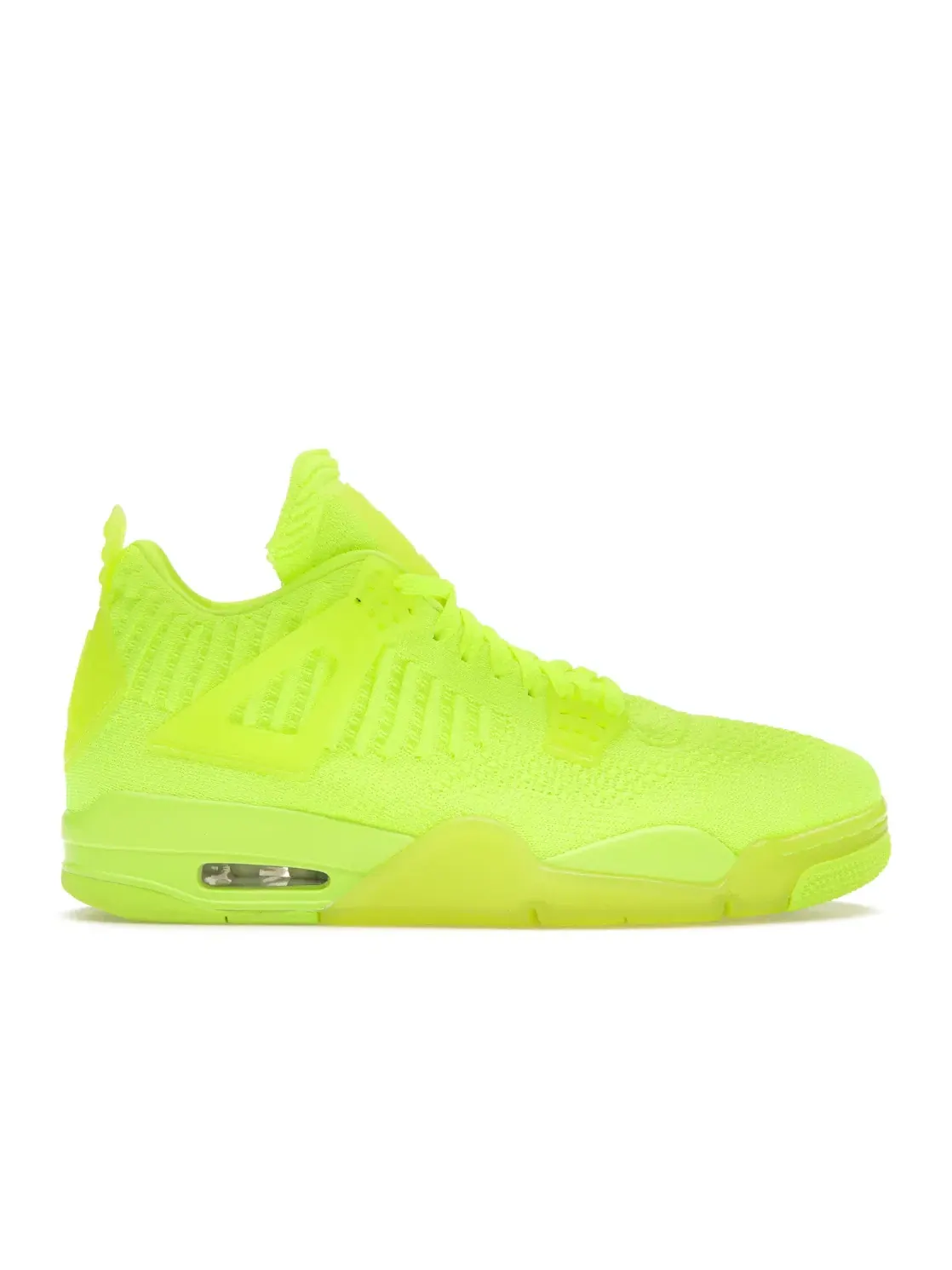 Мужские кроссовки с верхом из Flyknit Jordan 4 Retro Flyknit Jordan — изображение 1 из 4, черный