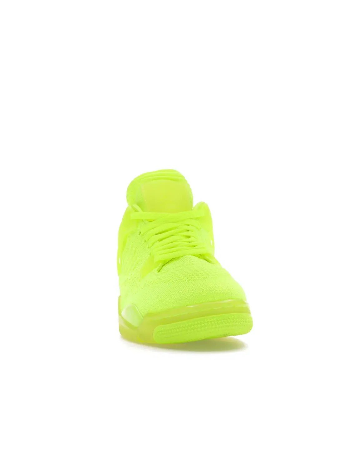 Мужские кроссовки с верхом из Flyknit Jordan 4 Retro Flyknit Jordan — изображение 2 из 4, черный