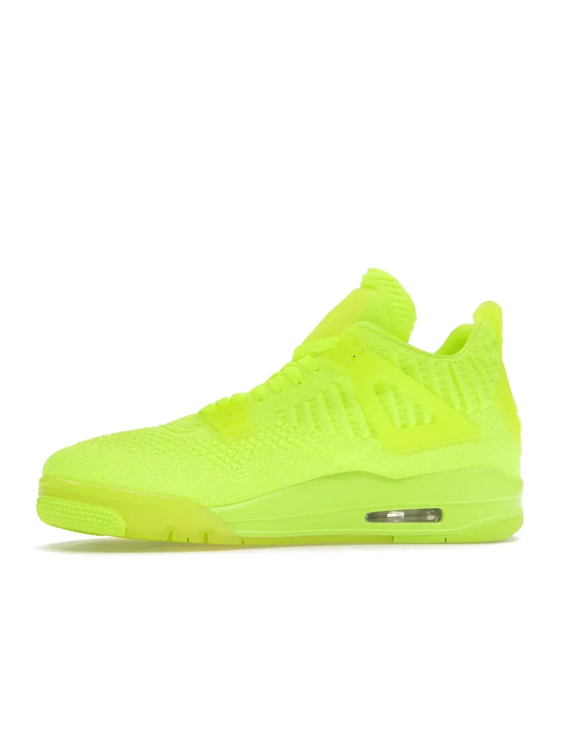 Мужские кроссовки с верхом из Flyknit Jordan 4 Retro Flyknit Jordan — изображение 3 из 4, черный