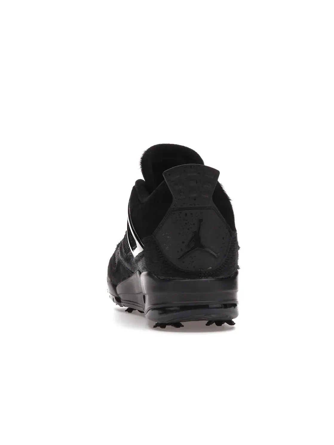 Мужские гольф-туфли из пони-хэир Jordan 4 Retro Golf — изображение 4 из 4, черный/серый