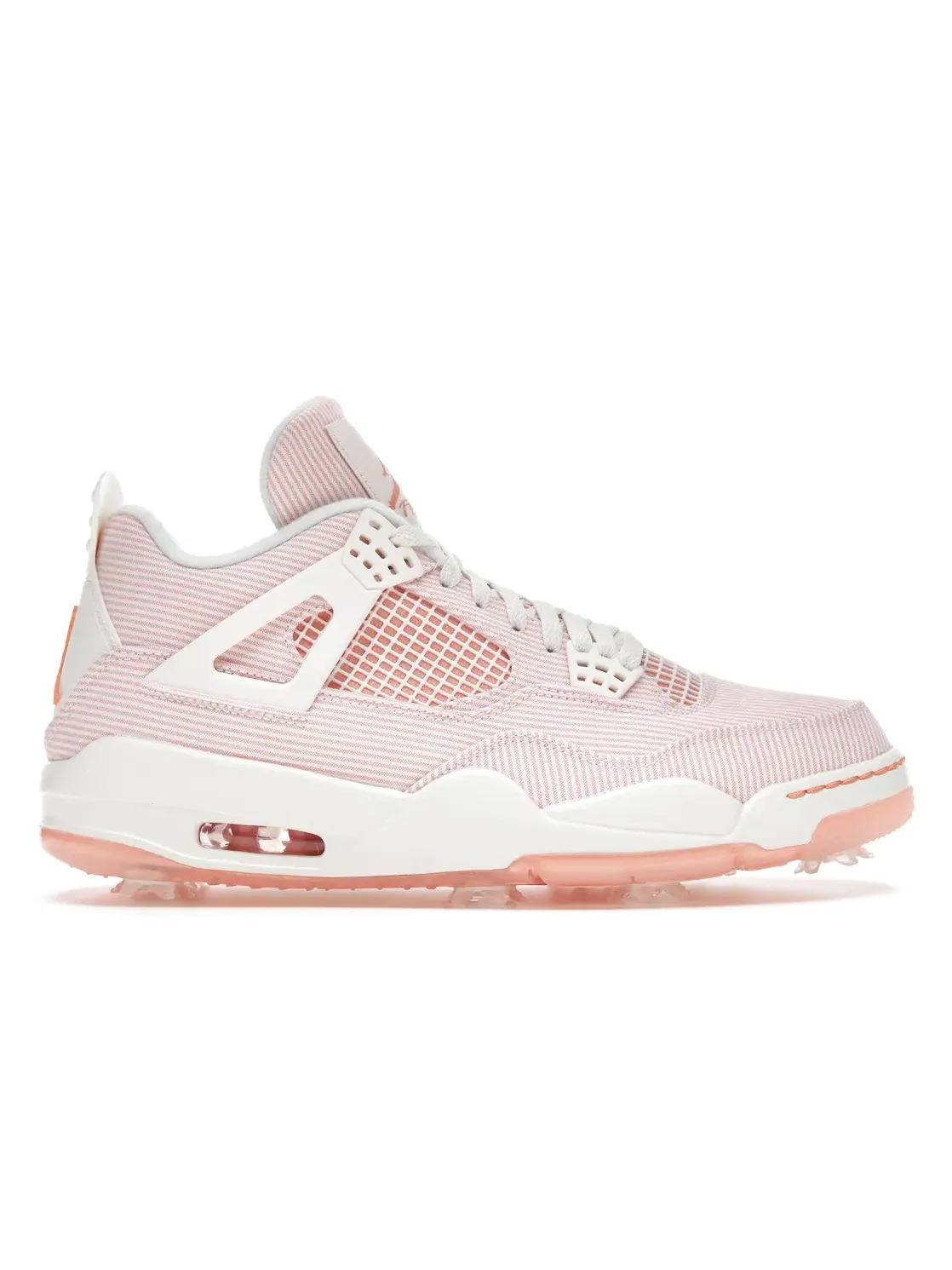 Мужские кроссовки для гольфа с принтом Jordan 4 Retro Golf NRG Jordan, Sail/Apricot Agate — изображение 1 из 4