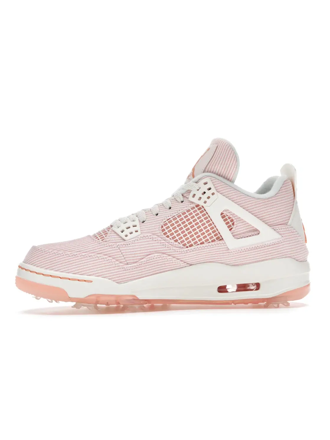Мужские кроссовки для гольфа с принтом Jordan 4 Retro Golf NRG Jordan, Sail/Apricot Agate — изображение 3 из 4