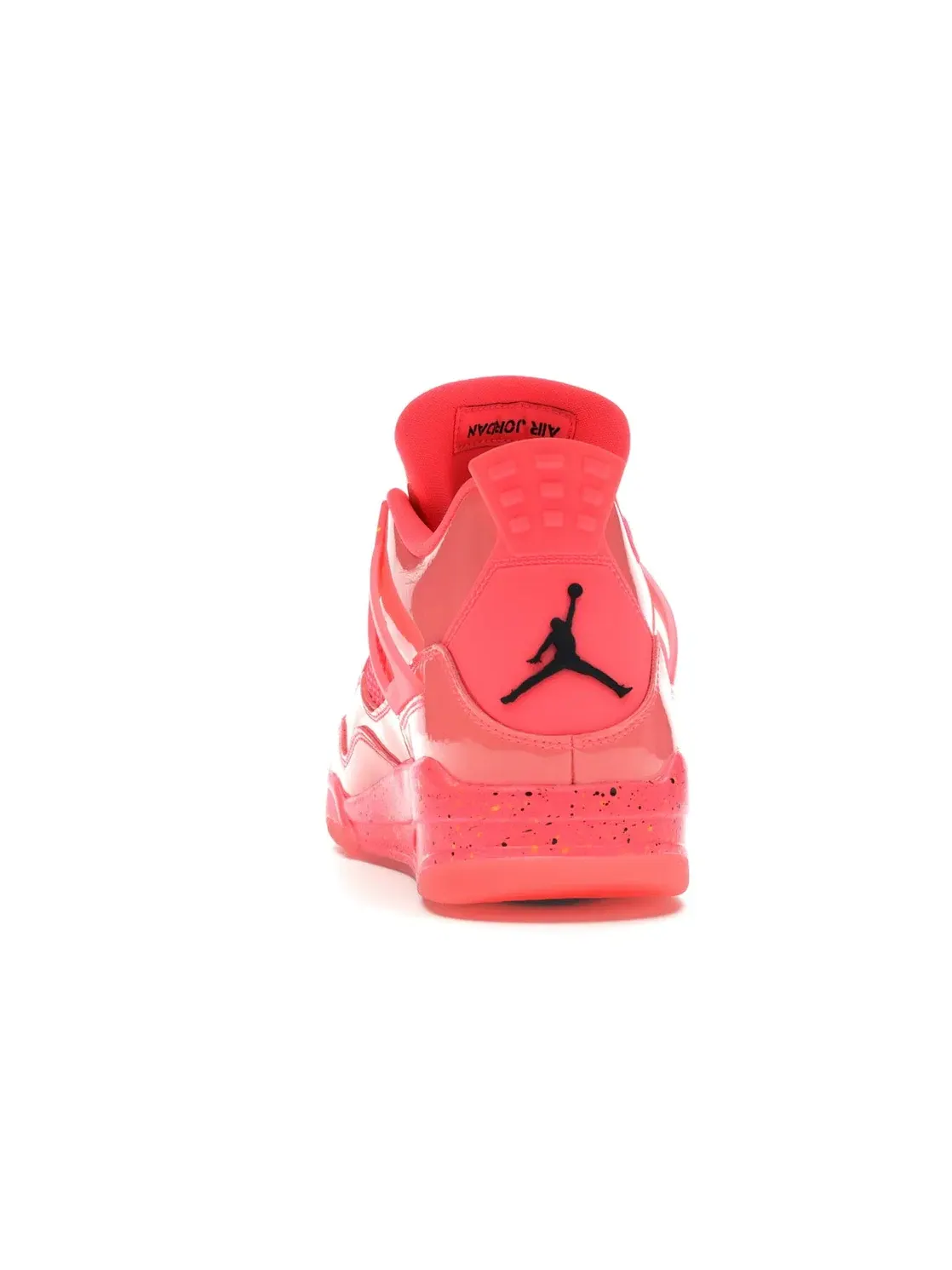 Женские кроссовки Lifestyle с принтом Jordan 4 Retro Hot Punch — изображение 4 из 4, черный