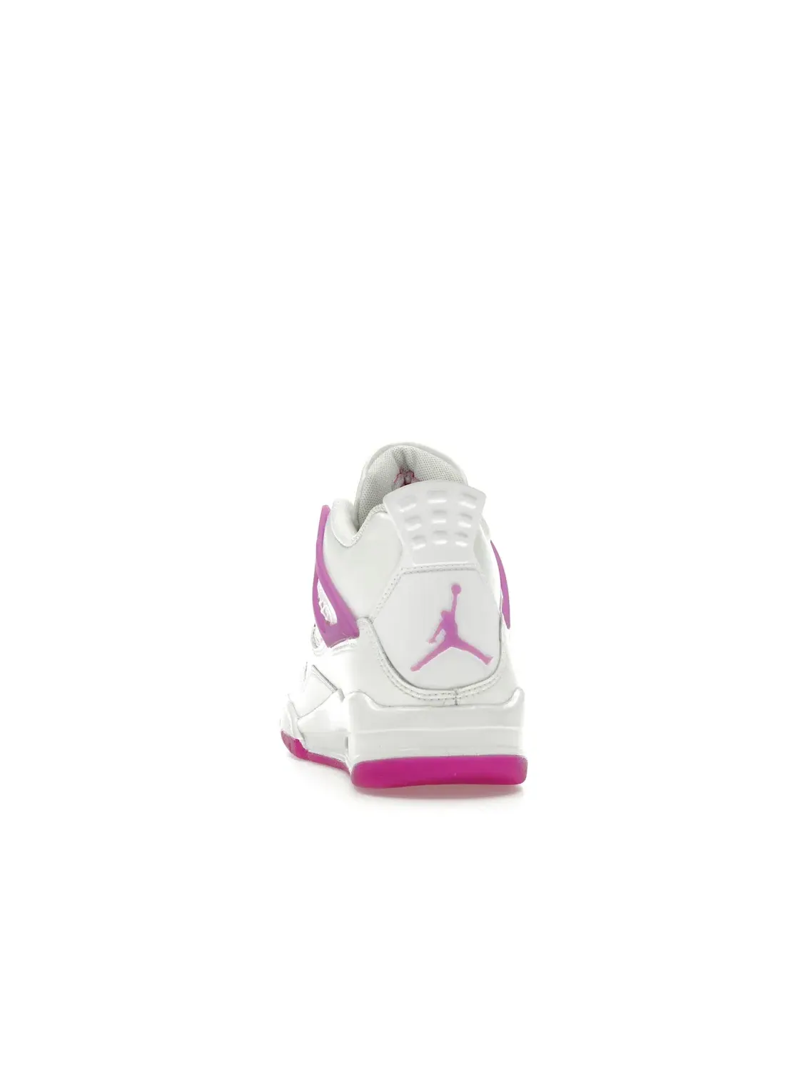 Детские кроссовки Lifestyle с цветными акцентами Jordan 4 Retro — изображение 4 из 4, белый/фиолетовый