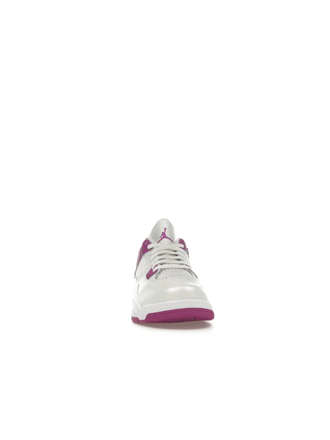 Детское кроссовки с высоким верхом Jordan 4 Retro Jordan — изображение 2 из 4, белый/фиолетовый