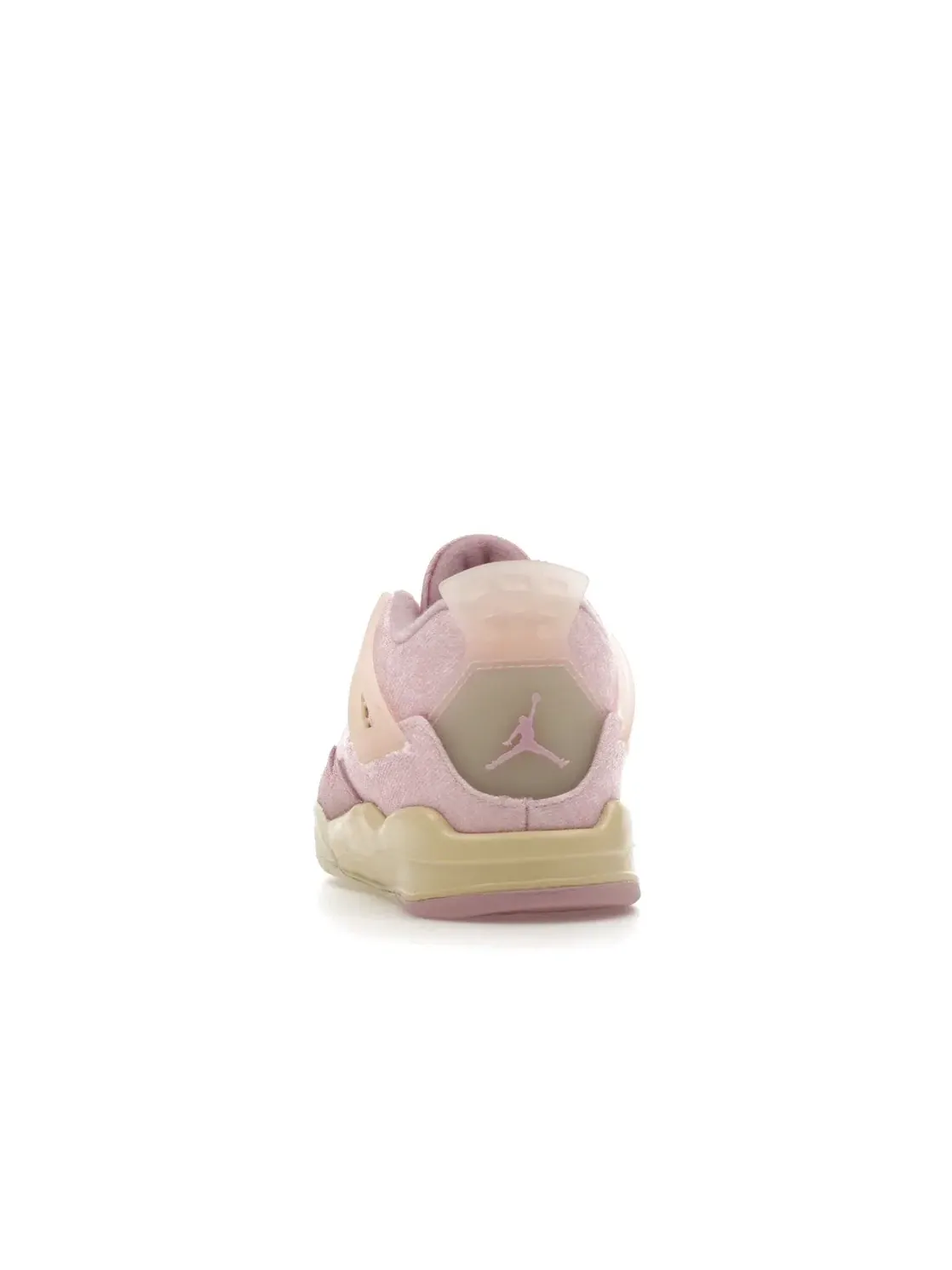 Детские кроссовки Lifestyle с перфорацией Jordan 4 Retro, Iced Carmine/Coconut Milk/Muslin/Pinksicle — изображение 4 из 4