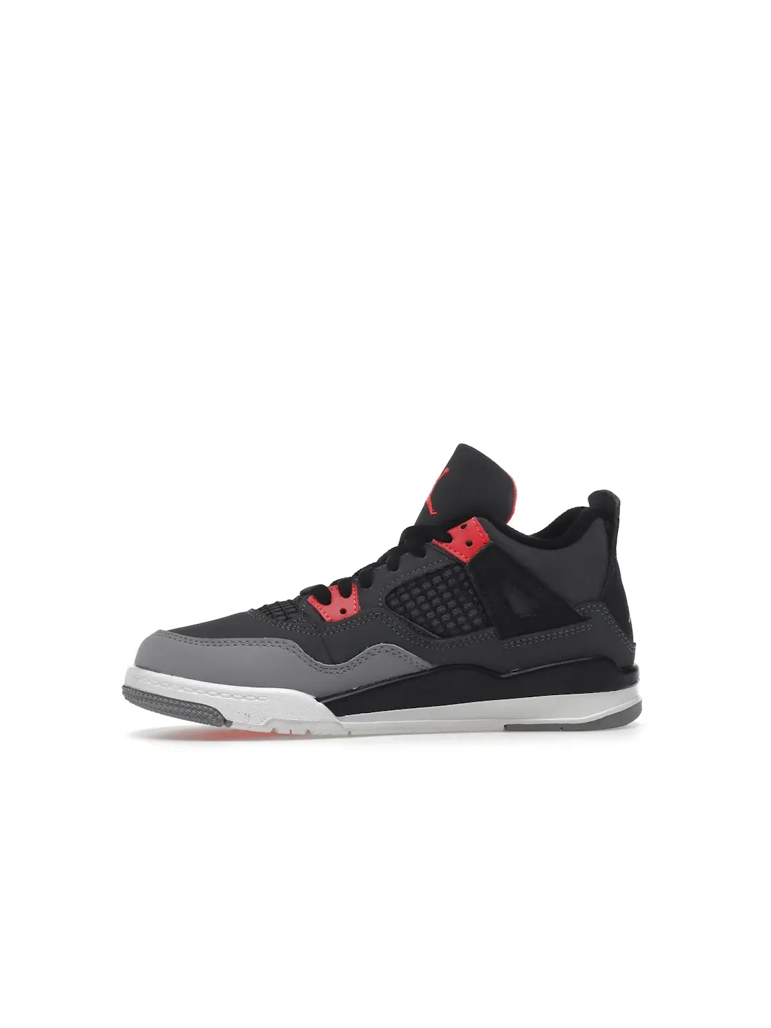 Детские кроссовки из нубука Jordan 4 Retro — изображение 3 из 4