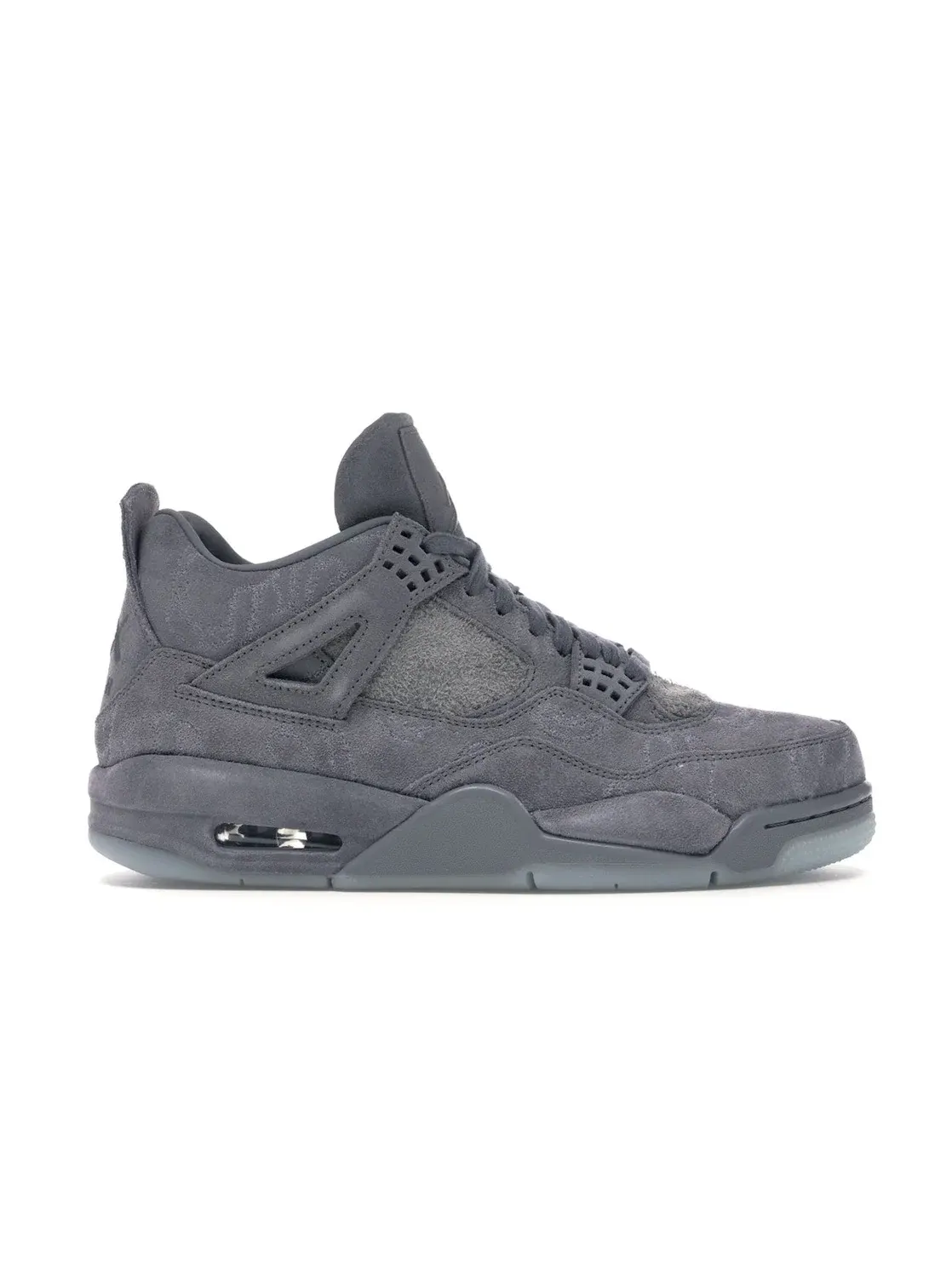 Мужские кроссовки Lifestyle с принтом Jordan 4 Retro Kaws Jordan — изображение 1 из 4, серый/белый