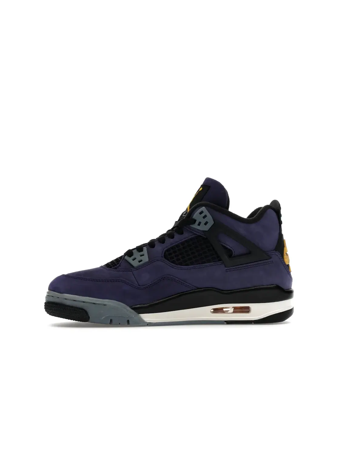 Детские кроссовки Lifestyle Lakers Jordan 4 Retro — изображение 3 из 4, фиолетовый/мульти
