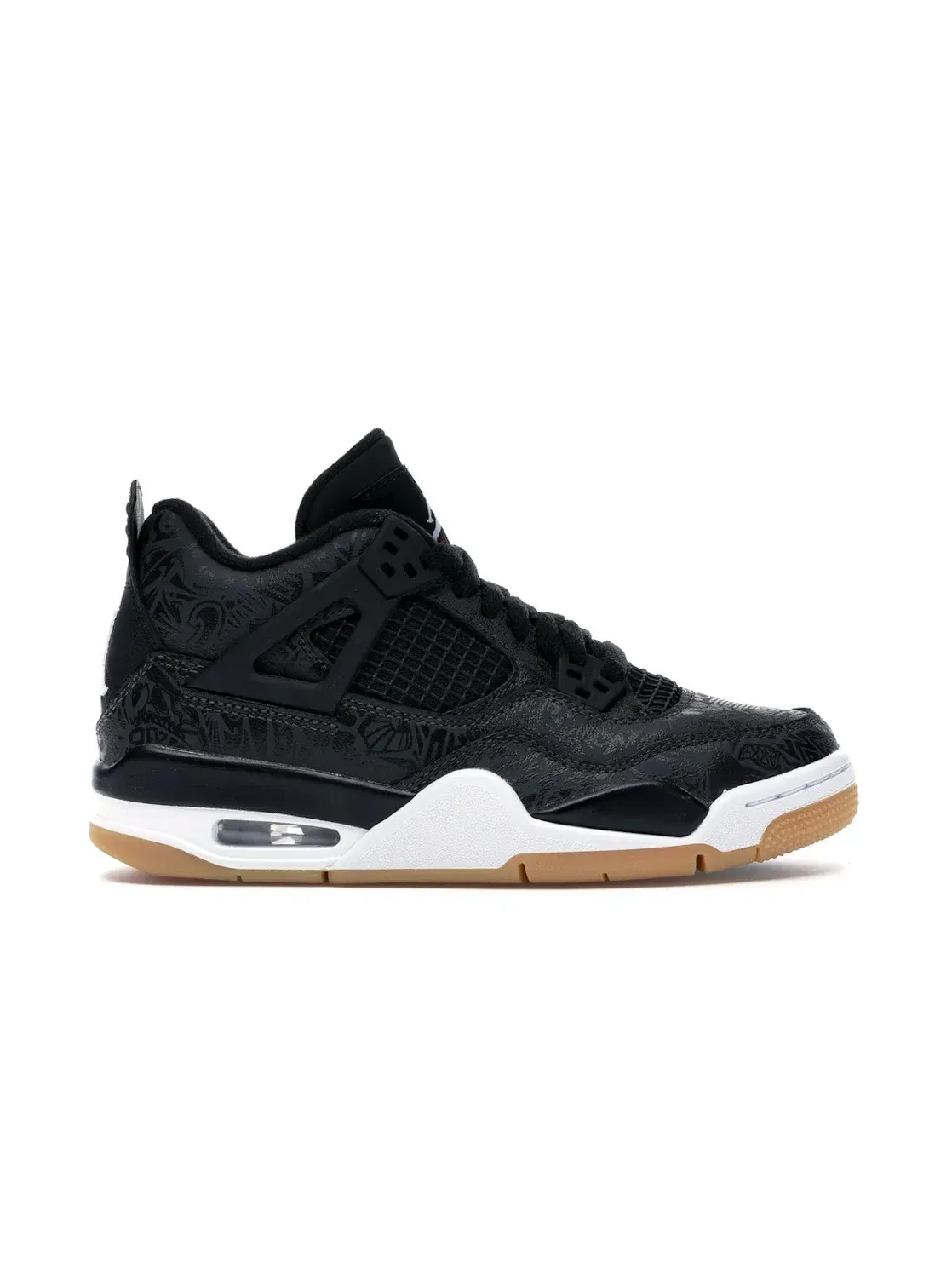 Детские кроссовки Lifestyle с лазерной гравировкой Jordan 4 Retro — изображение 1 из 4