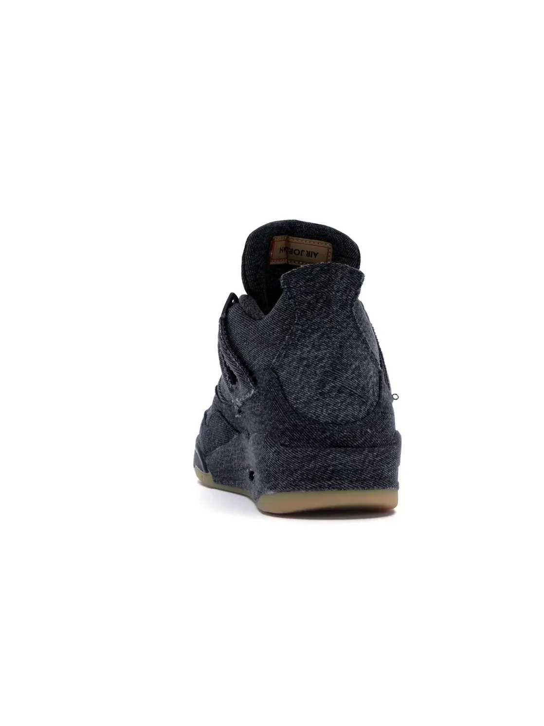 Мужские кроссовки Lifestyle с джинсовым верхом Jordan 4 Retro Levis Black Blank Tag Jordan — изображение 4 из 4