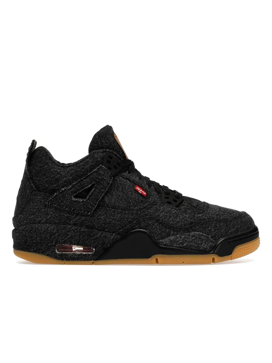 Детские кроссовки Lifestyle Jordan 4 Retro Jordan — изображение 1 из 4, черный/черный-черный