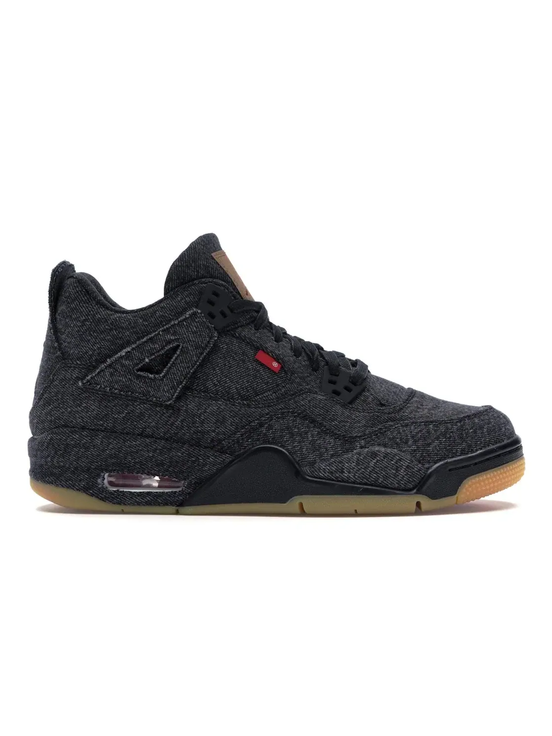 Детские кеды Lifestyle Jordan 4 Retro Jordan — изображение 1 из 4, черный/черный-черный