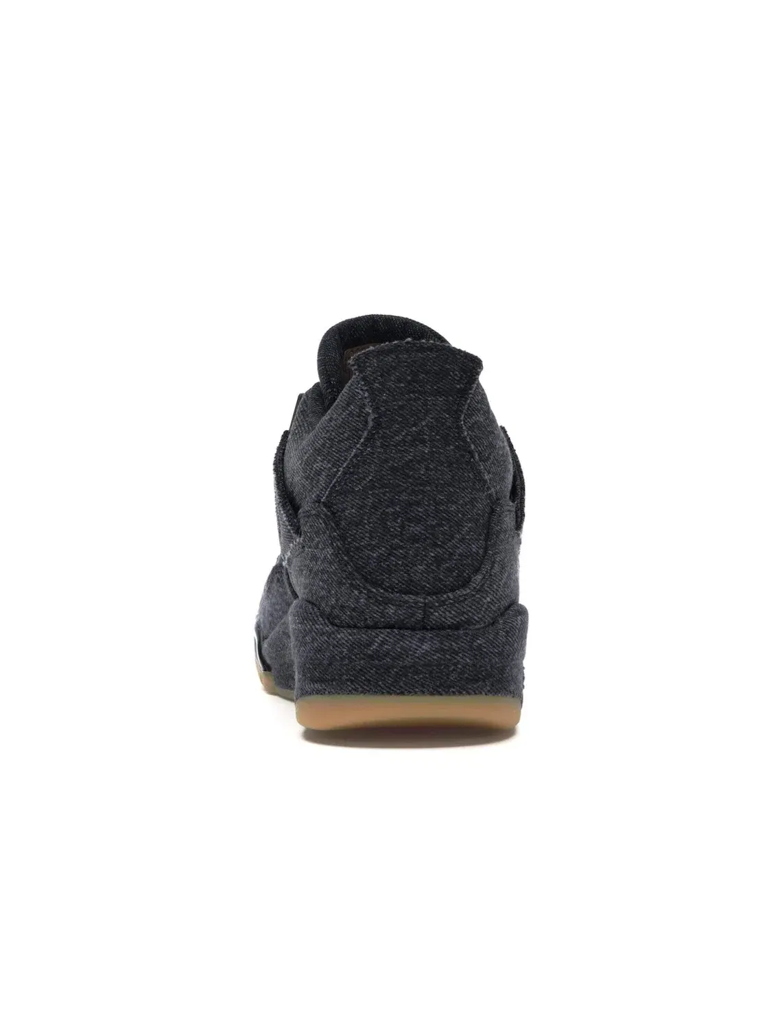 Детские кеды Lifestyle Jordan 4 Retro Jordan — изображение 4 из 4, черный/черный-черный