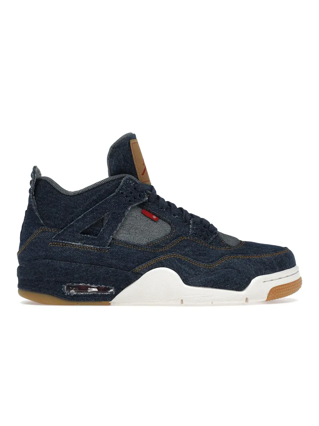 Мужские кроссовки джинсовые Jordan 4 Retro Levis Denim — изображение 1 из 4