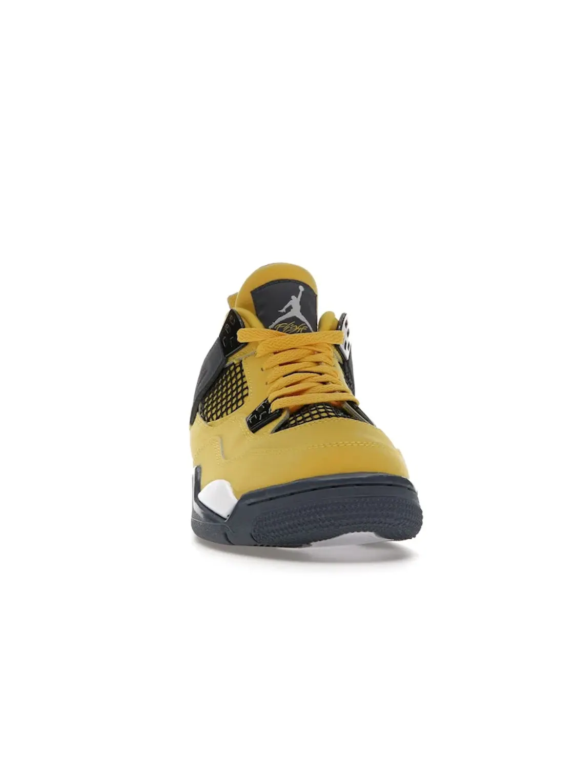 Детские кроссовки для мальчиков с высокой посадкой Jordan 4 Retro Lightning Jordan — изображение 2 из 4
