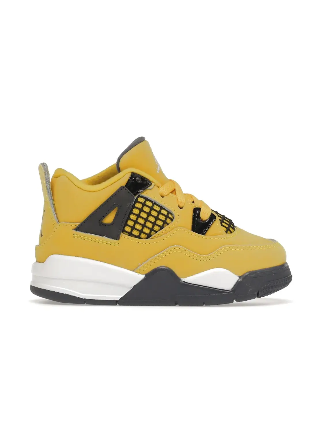 Детские кроссовки с верхом из нубука Jordan 4 Retro — изображение 1 из 4