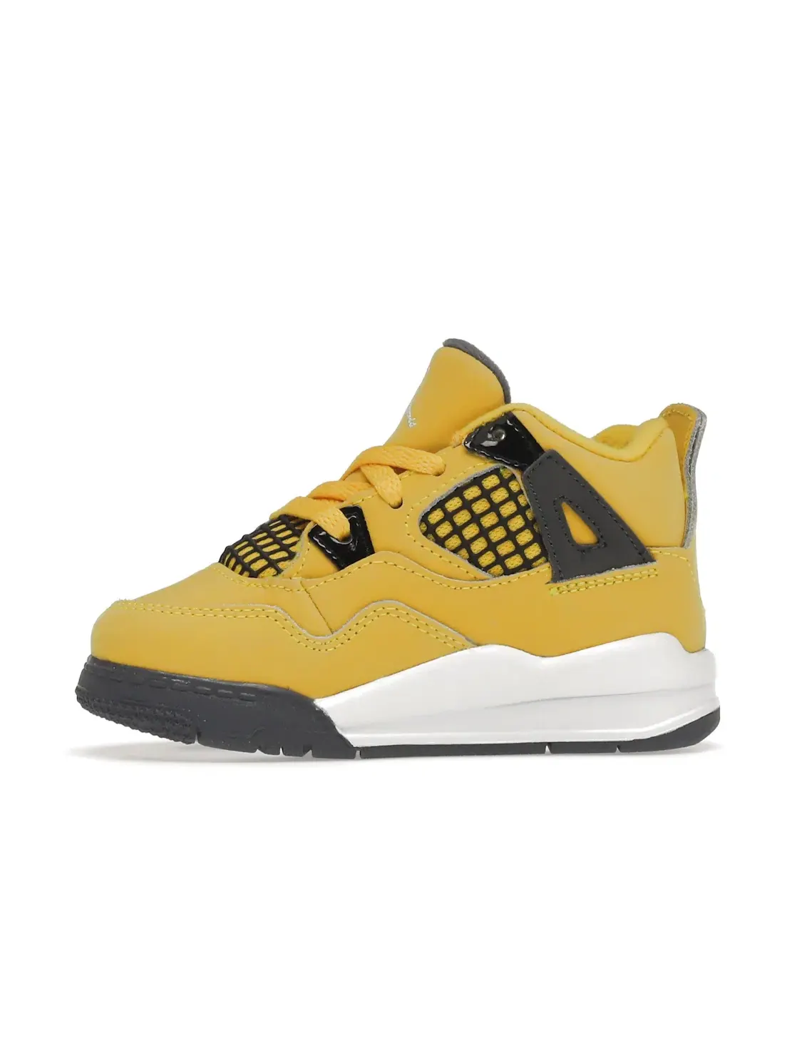 Детские кроссовки с верхом из нубука Jordan 4 Retro — изображение 3 из 4