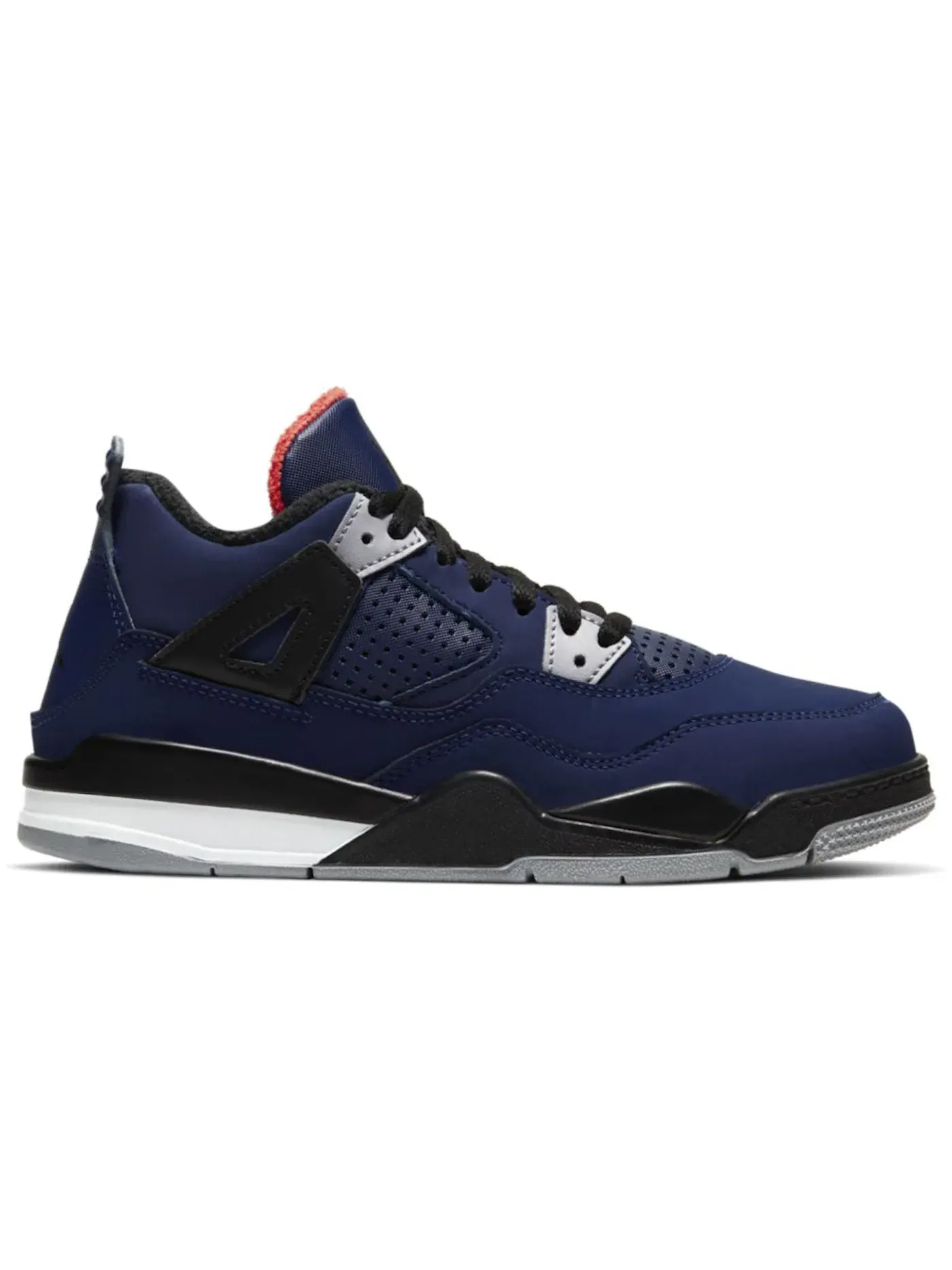 Детские кроссовки Lifestyle Jordan 4 Retro — изображение 1 из 1, синий/черный/белый