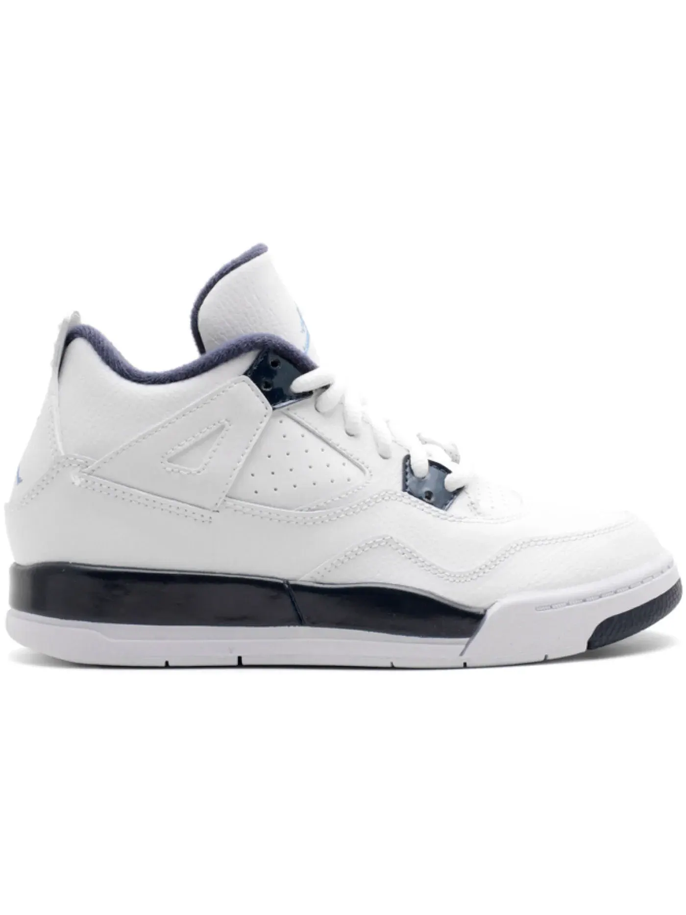 Детские кроссовки Lifestyle с моделью Jordan 4 Retro LS Jordan — изображение 1 из 1, белый/синий-темно-синий
