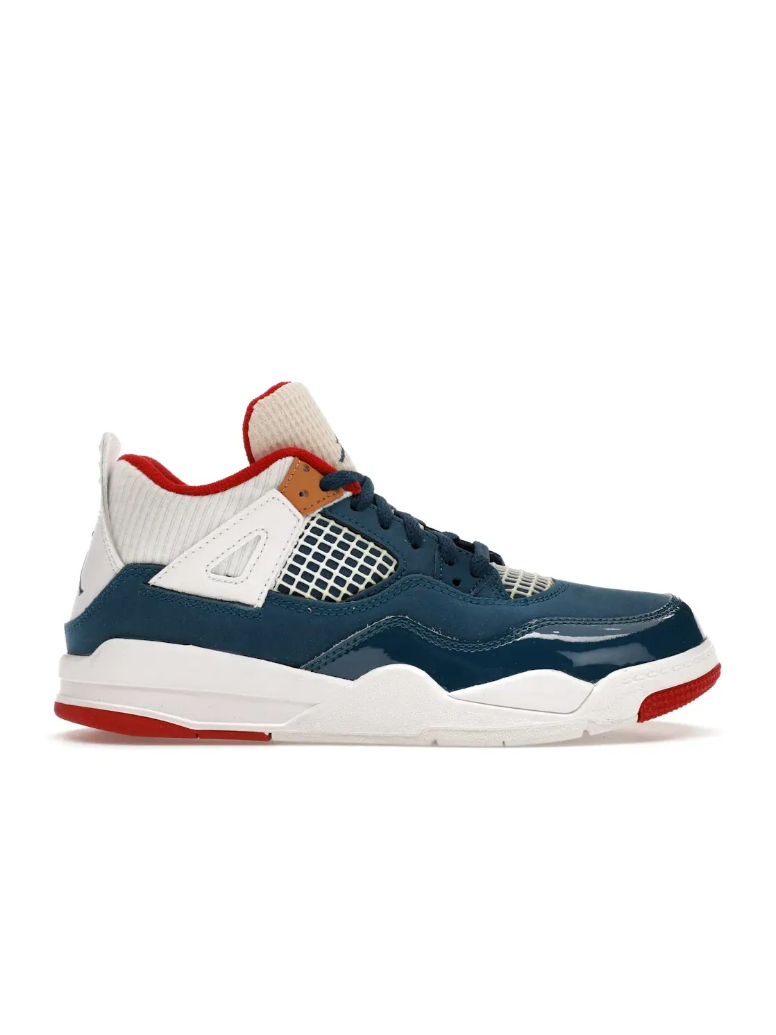 Детские кроссовки с ключевой характеристикой с принтом Jordan 4 Retro Jordan — изображение 1 из 4