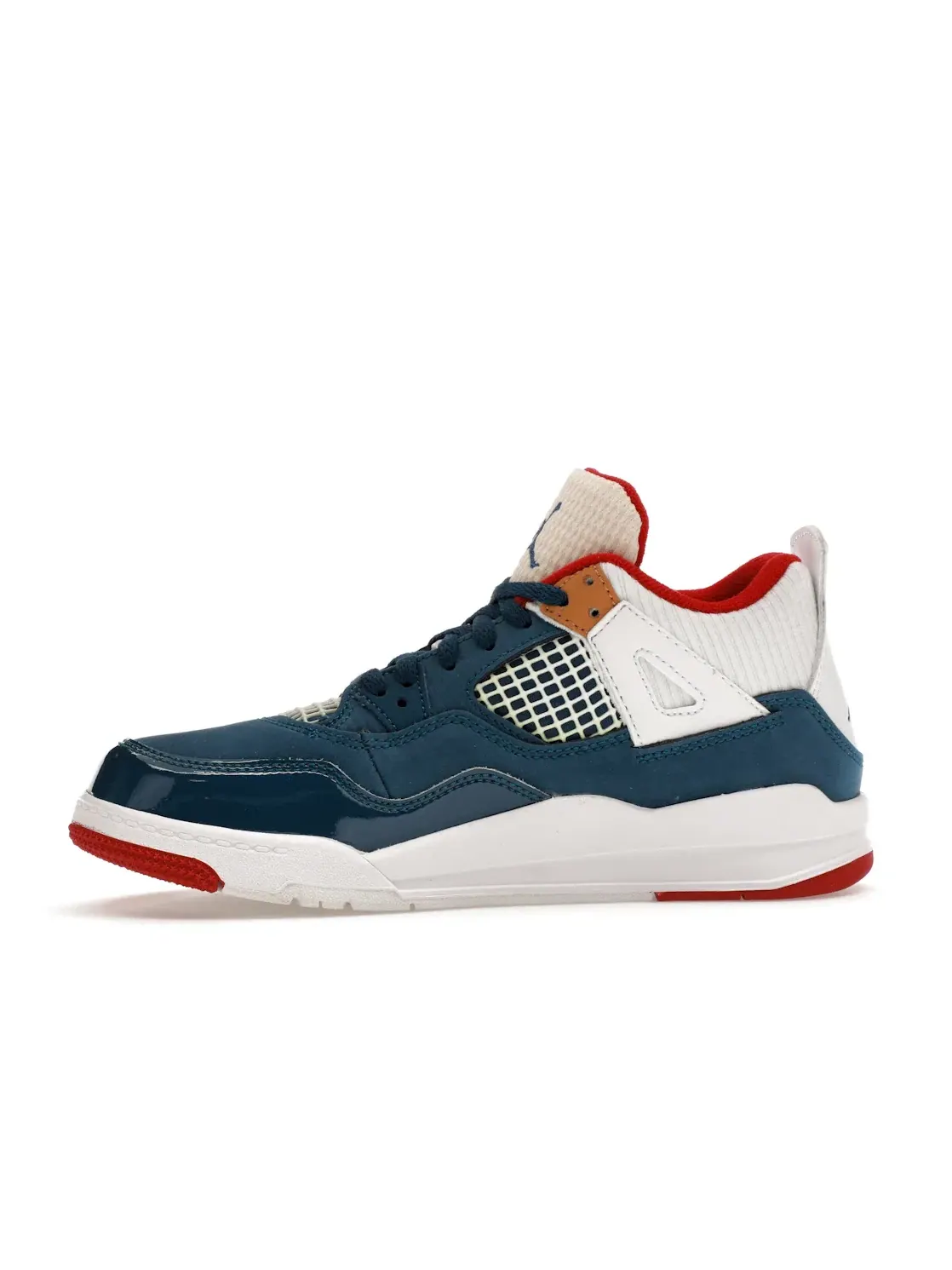 Детские кроссовки с ключевой характеристикой с принтом Jordan 4 Retro Jordan — изображение 3 из 4