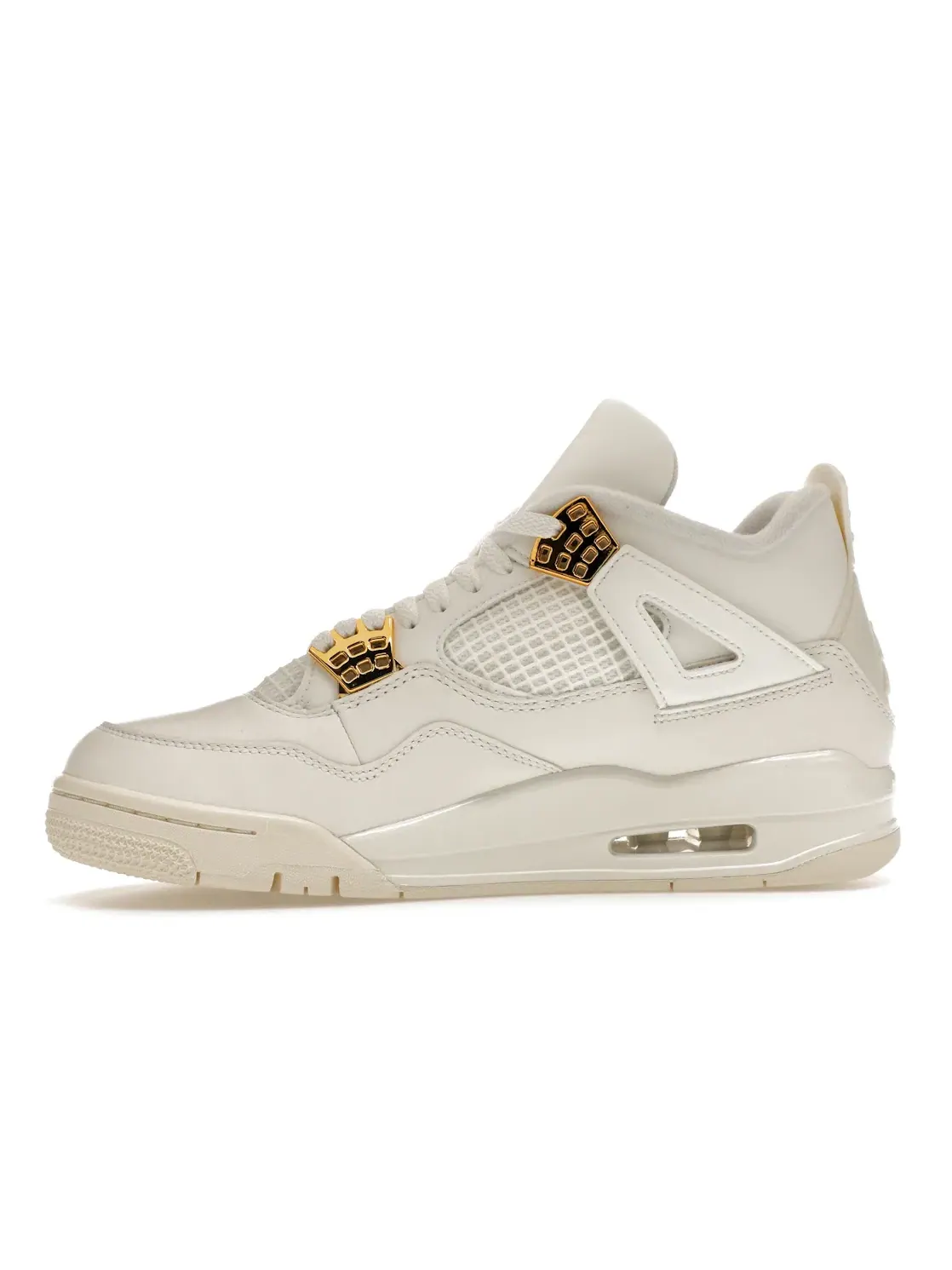 Женские кроссовки Lifestyle с золотыми акцентами Jordan 4 Retro — изображение 3 из 4