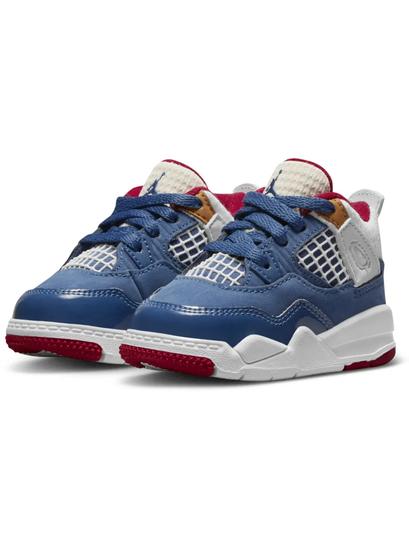 Детские кроссовки с принтом Jordan 4 Retro Jordan — изображение 2 из 3